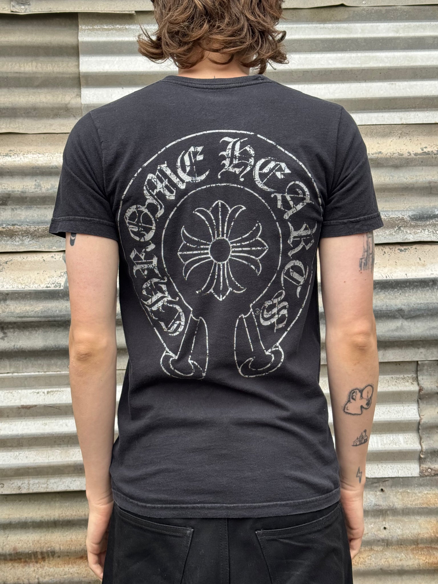 2000S CHROME HEARTS HORSESHOE TEE