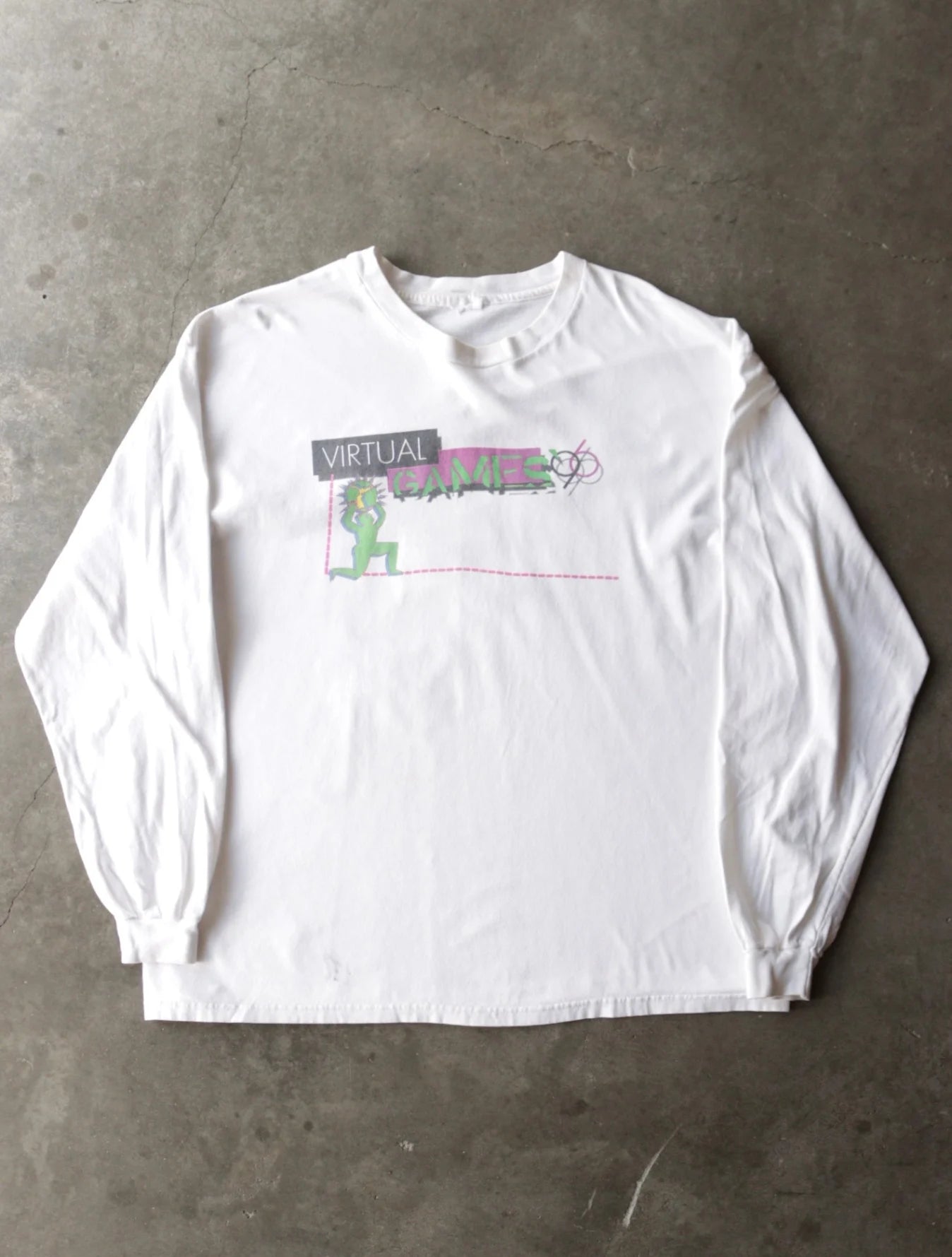 1990S VIRTUAL GAME L/S TEE