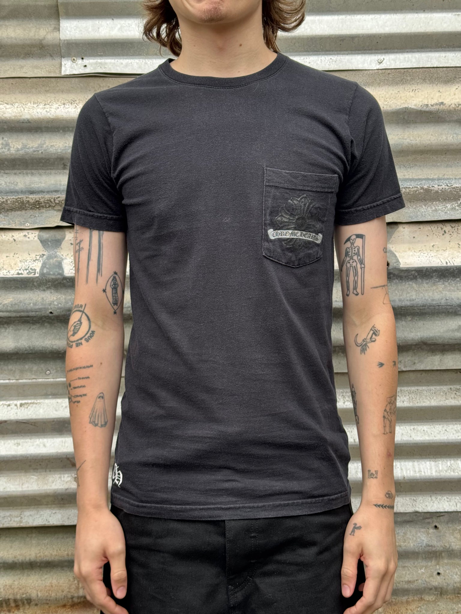 2000S CHROME HEARTS HORSESHOE TEE