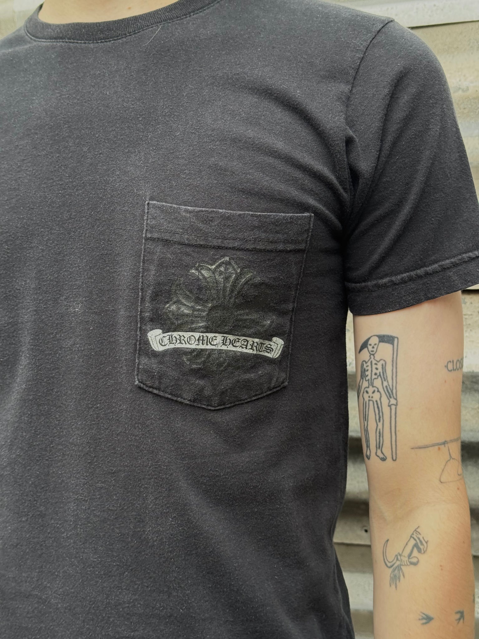 2000S CHROME HEARTS HORSESHOE TEE