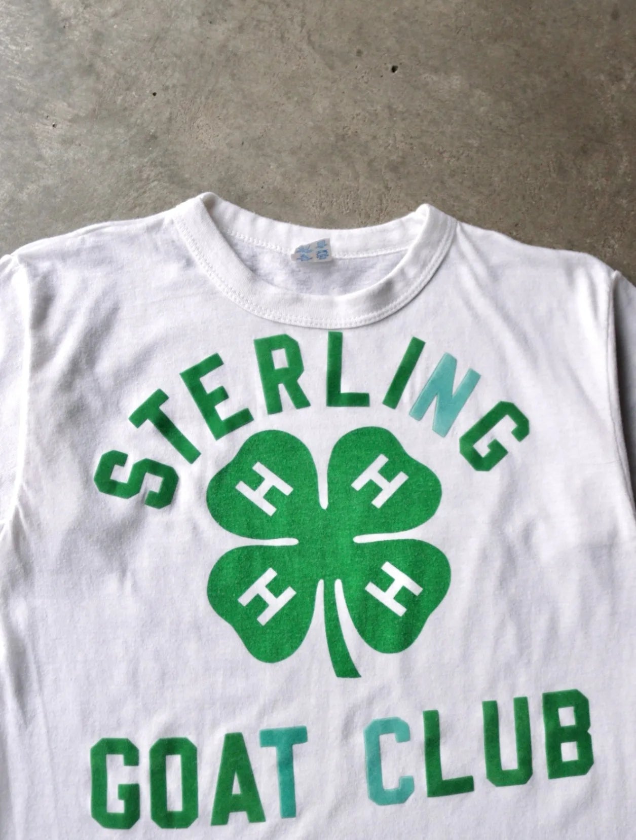 1970S STERLING GOAT CLUB TEE