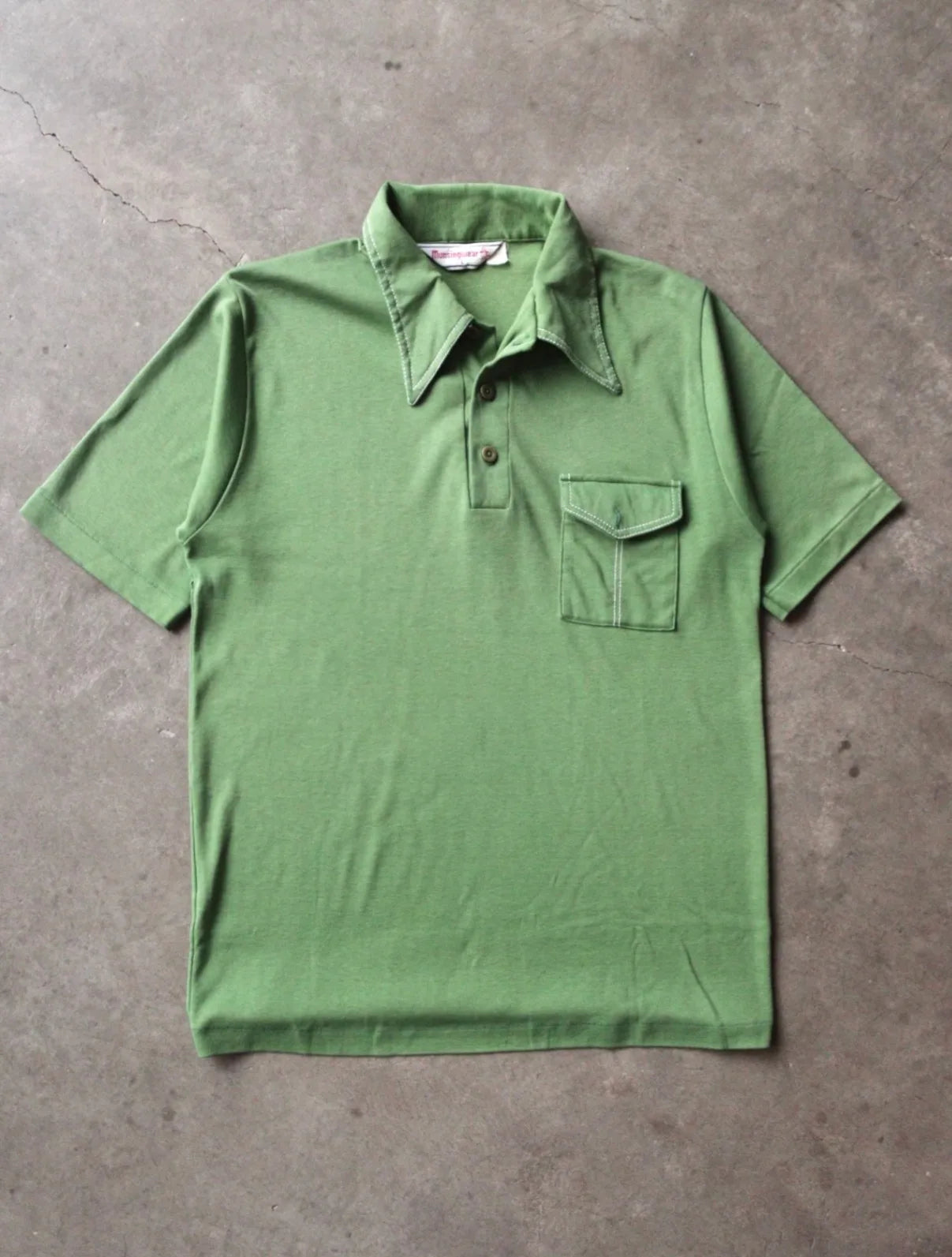 190S GREEN 1/4 SHIRT