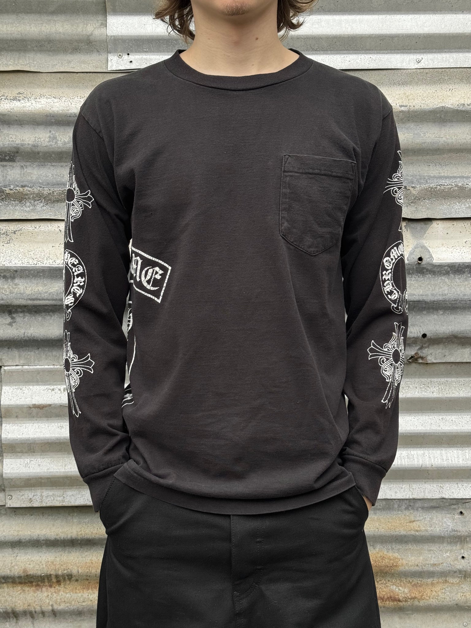 2000S CHROME HEARTS TATTOO L/S TEE