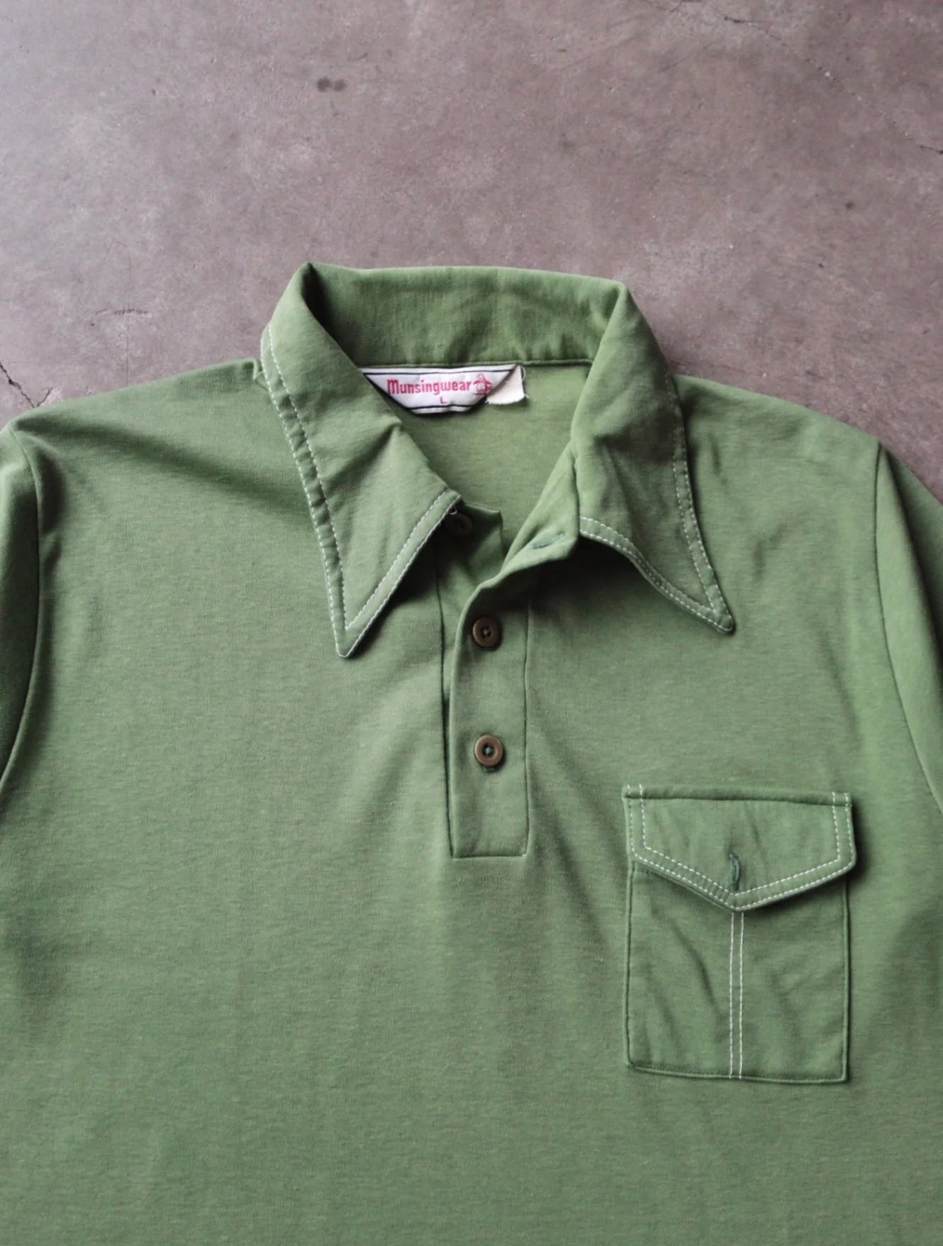 190S GREEN 1/4 SHIRT