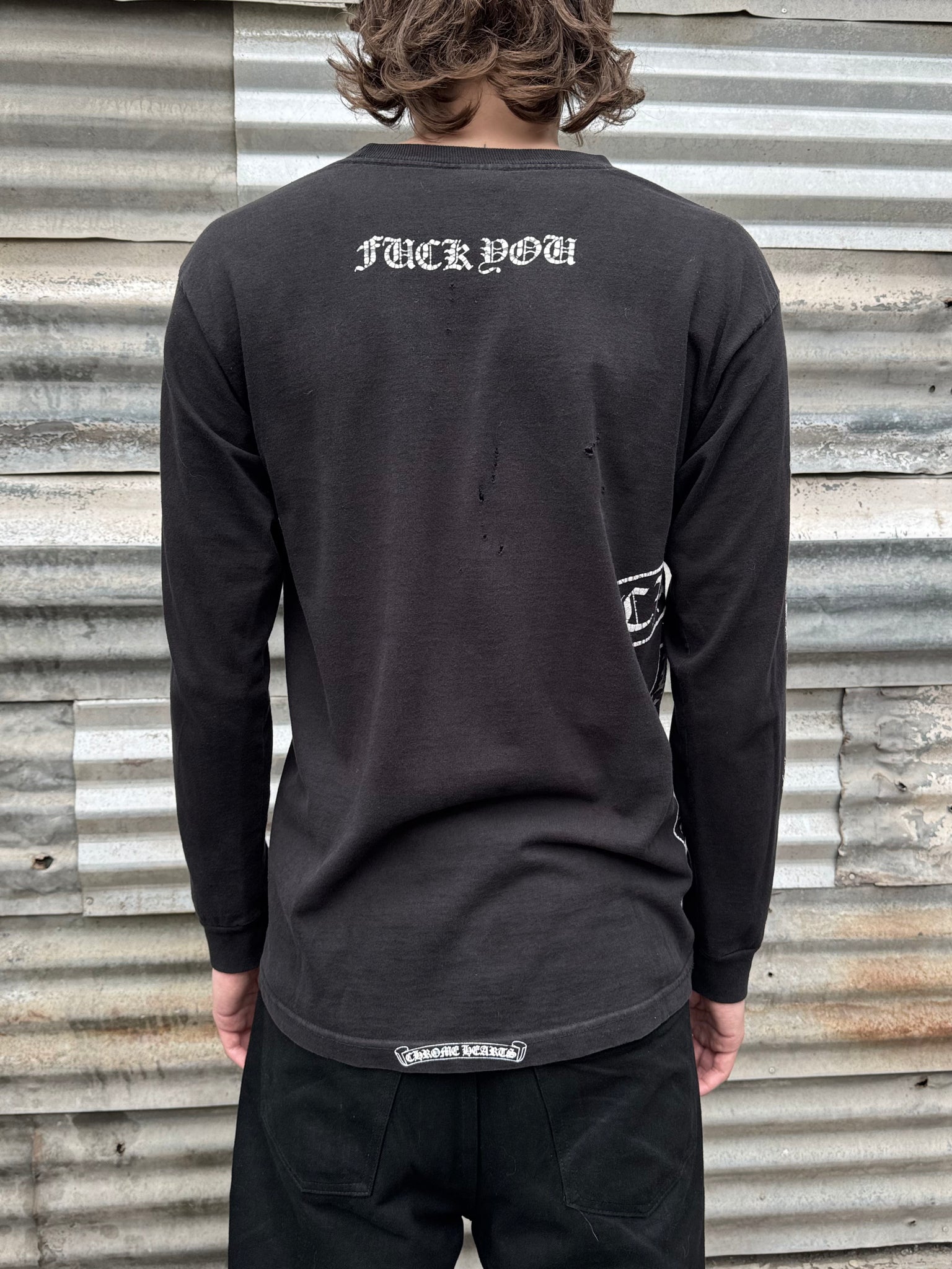 2000S CHROME HEARTS TATTOO L/S TEE