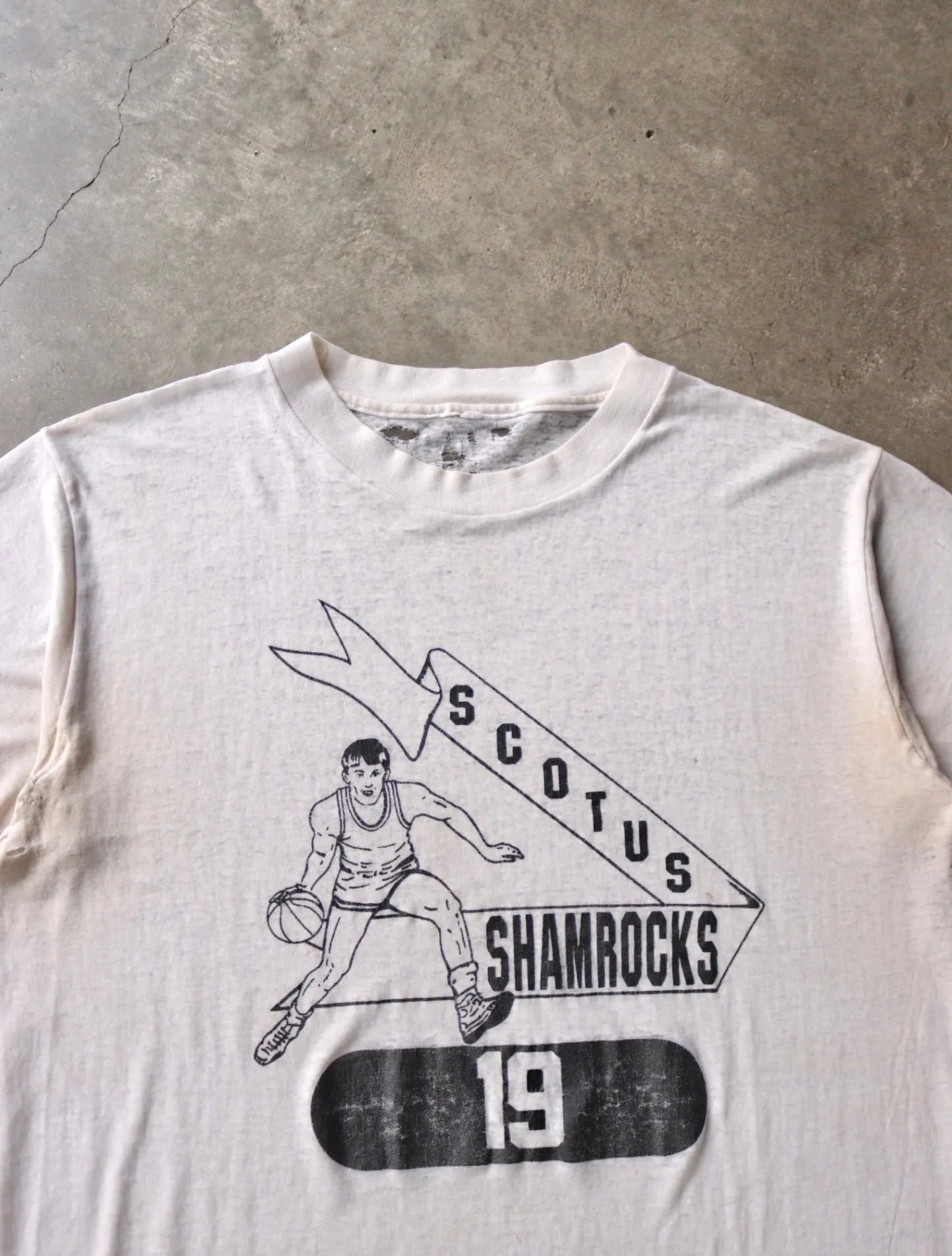 1980S SCOTUS SHAMROCKS TEE