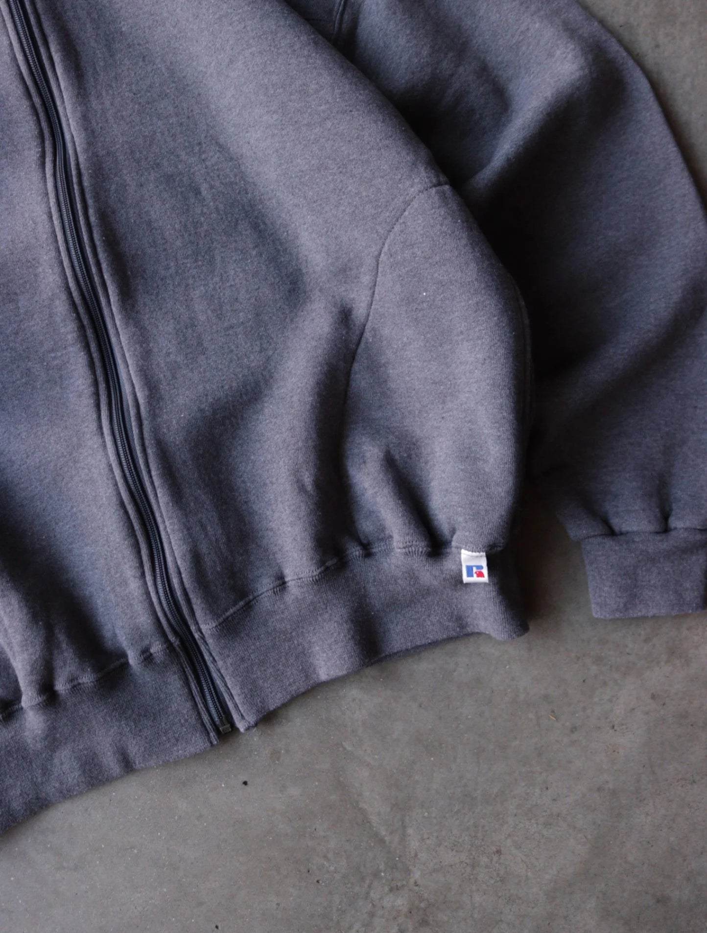1990S ZIP UP RUSSELL SWEATSHIRT