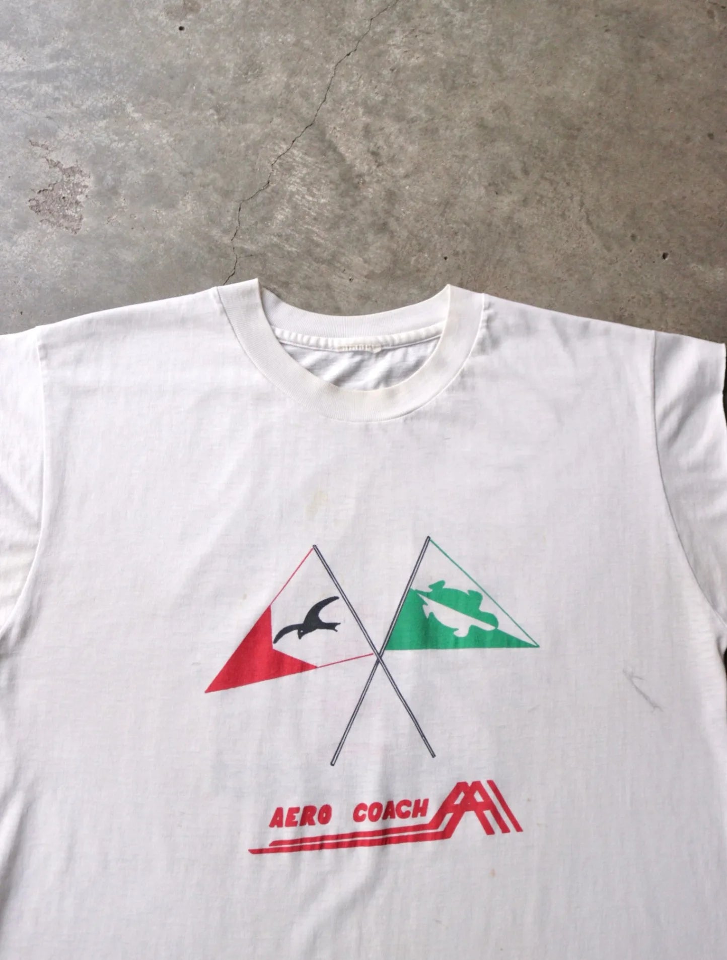 1980S AERO COACH CHOPPED TEE