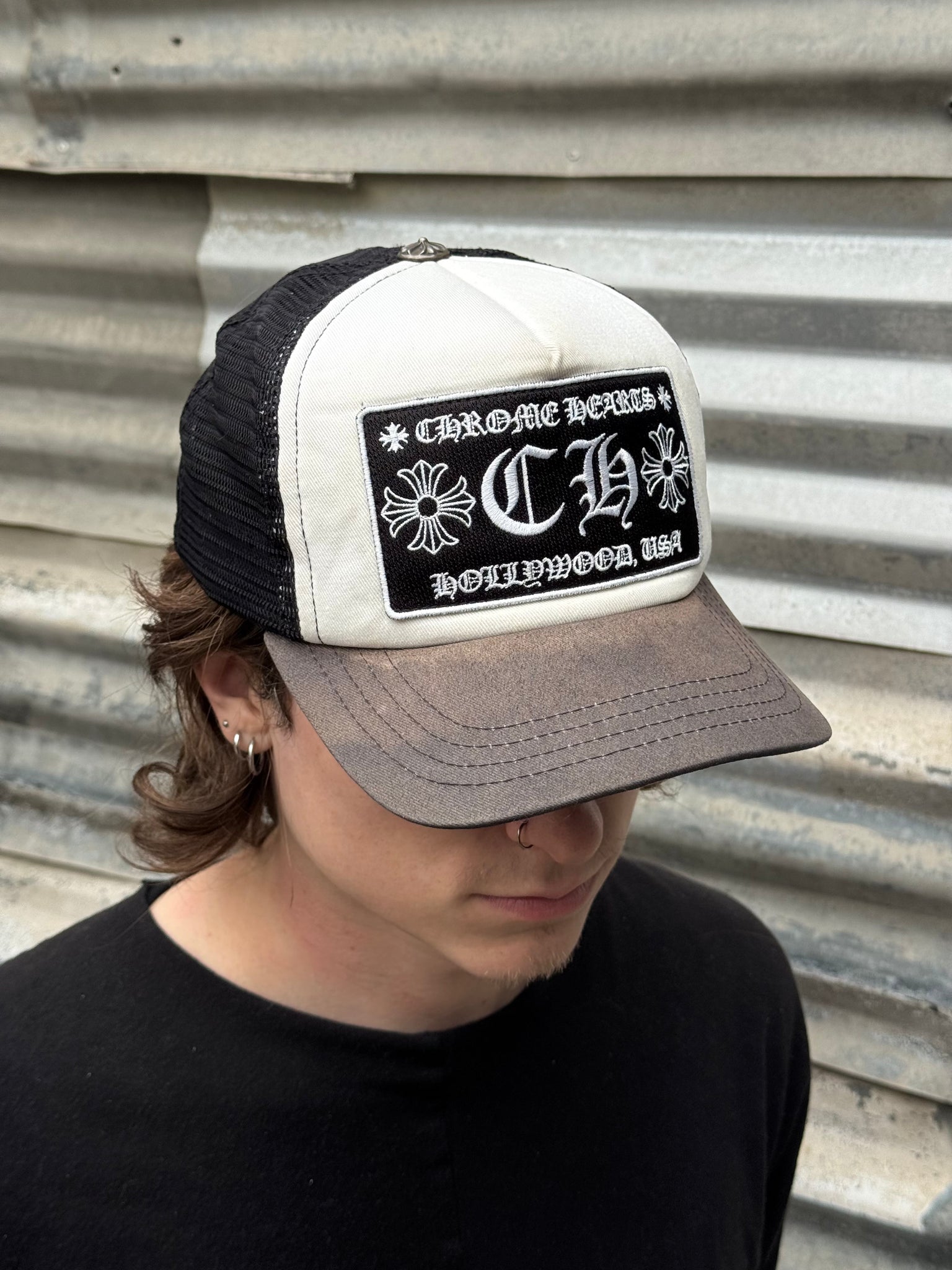 2000S CHROME HEARTS CH TRUCKER HAT