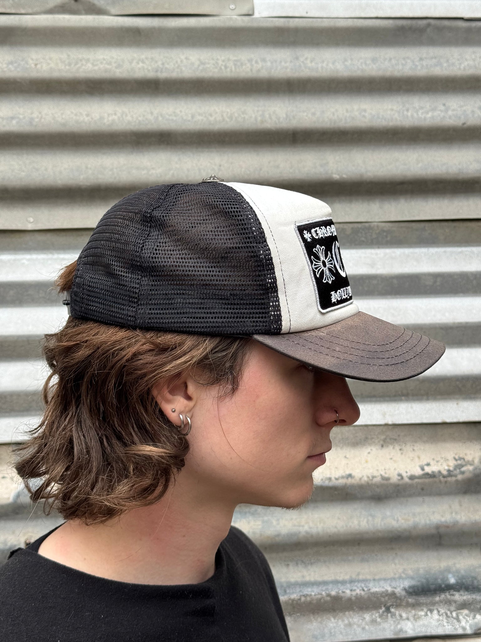 2000S CHROME HEARTS CH TRUCKER HAT