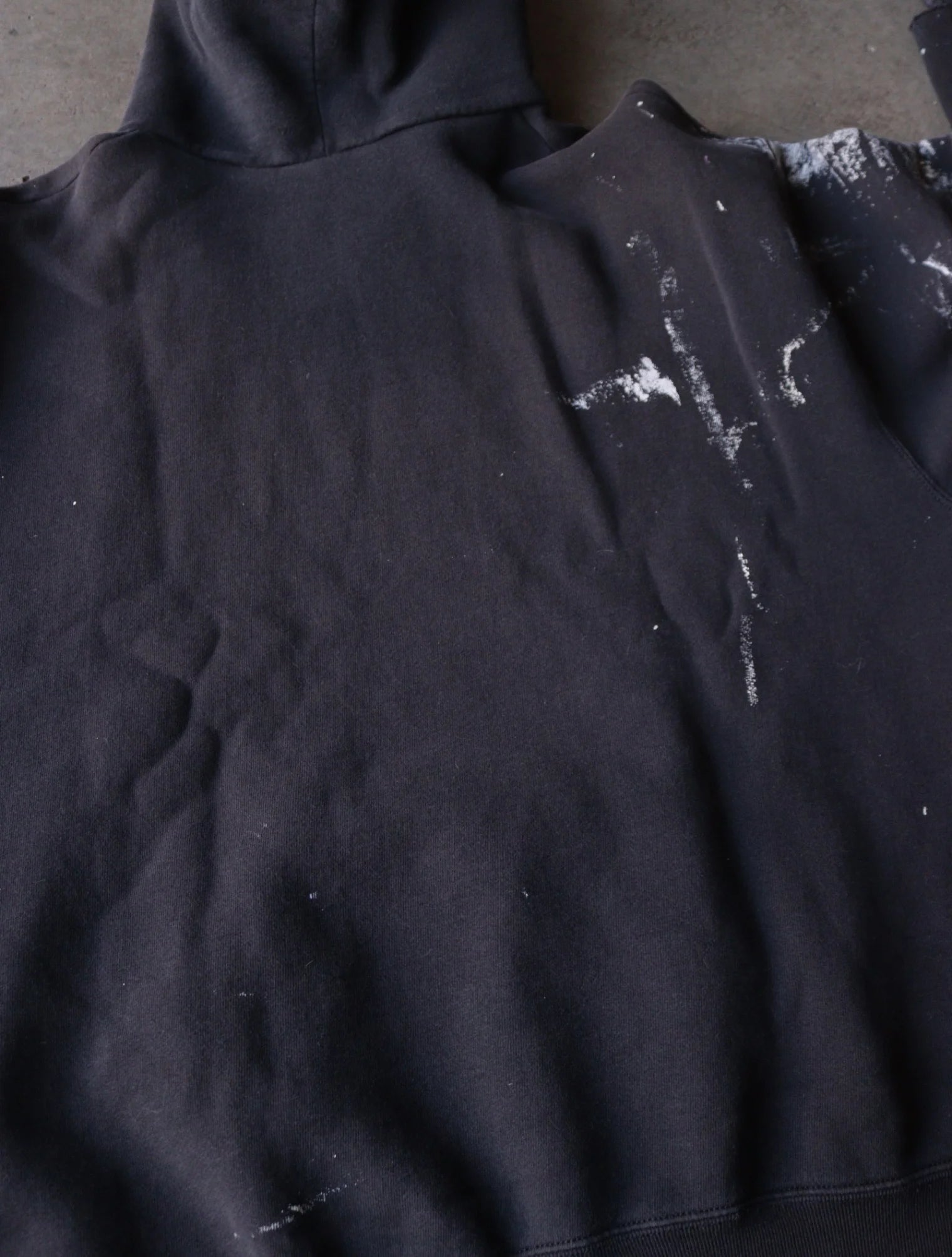 1990S FADED PAINTER HOODED SWEATSHIRT