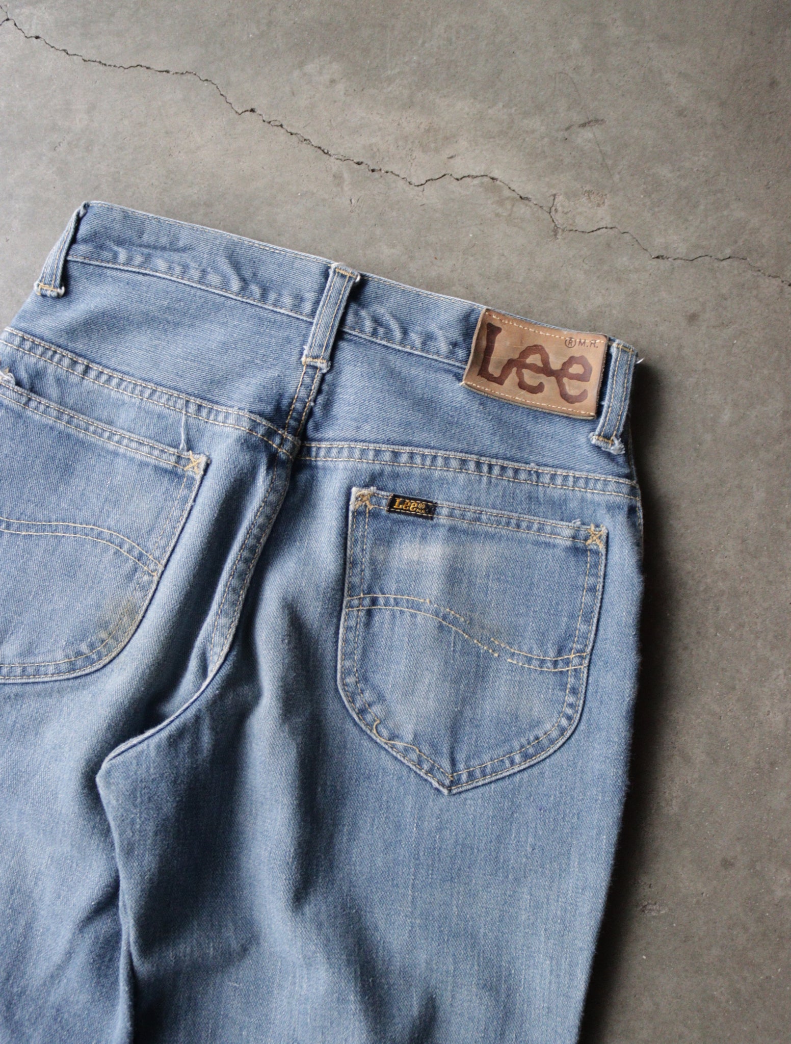 1990S LEE FLARED DENIM PANTS – TWO FOLD