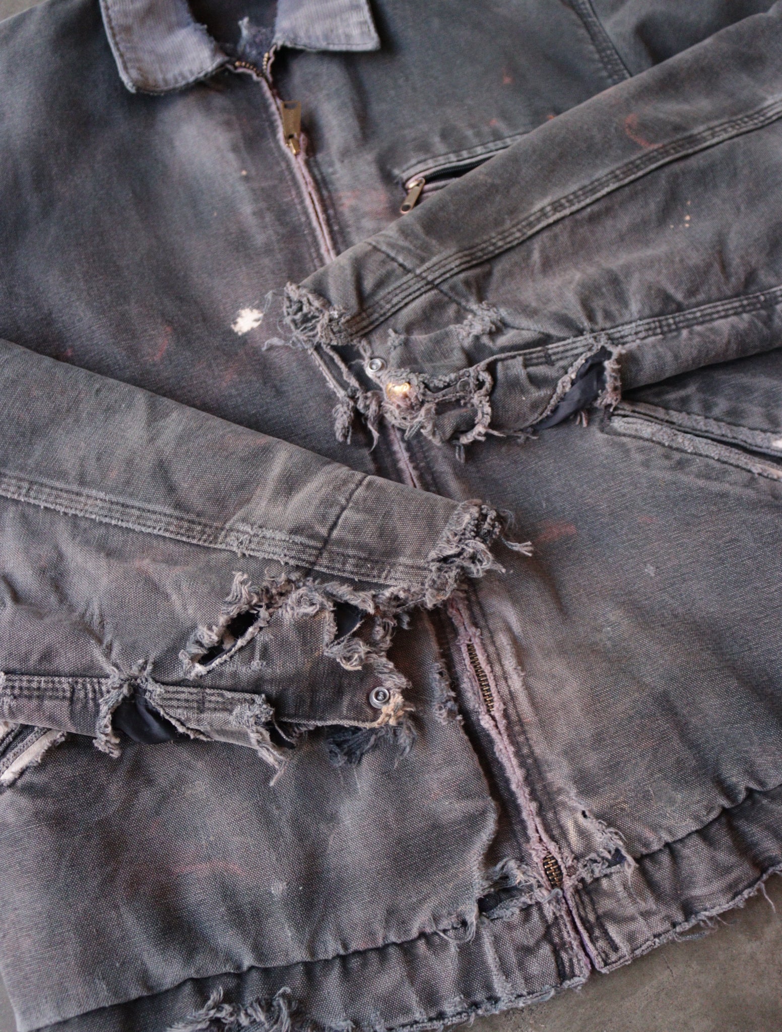 2000S CARHARTT FADED DETROIT JACKET – TWO FOLD