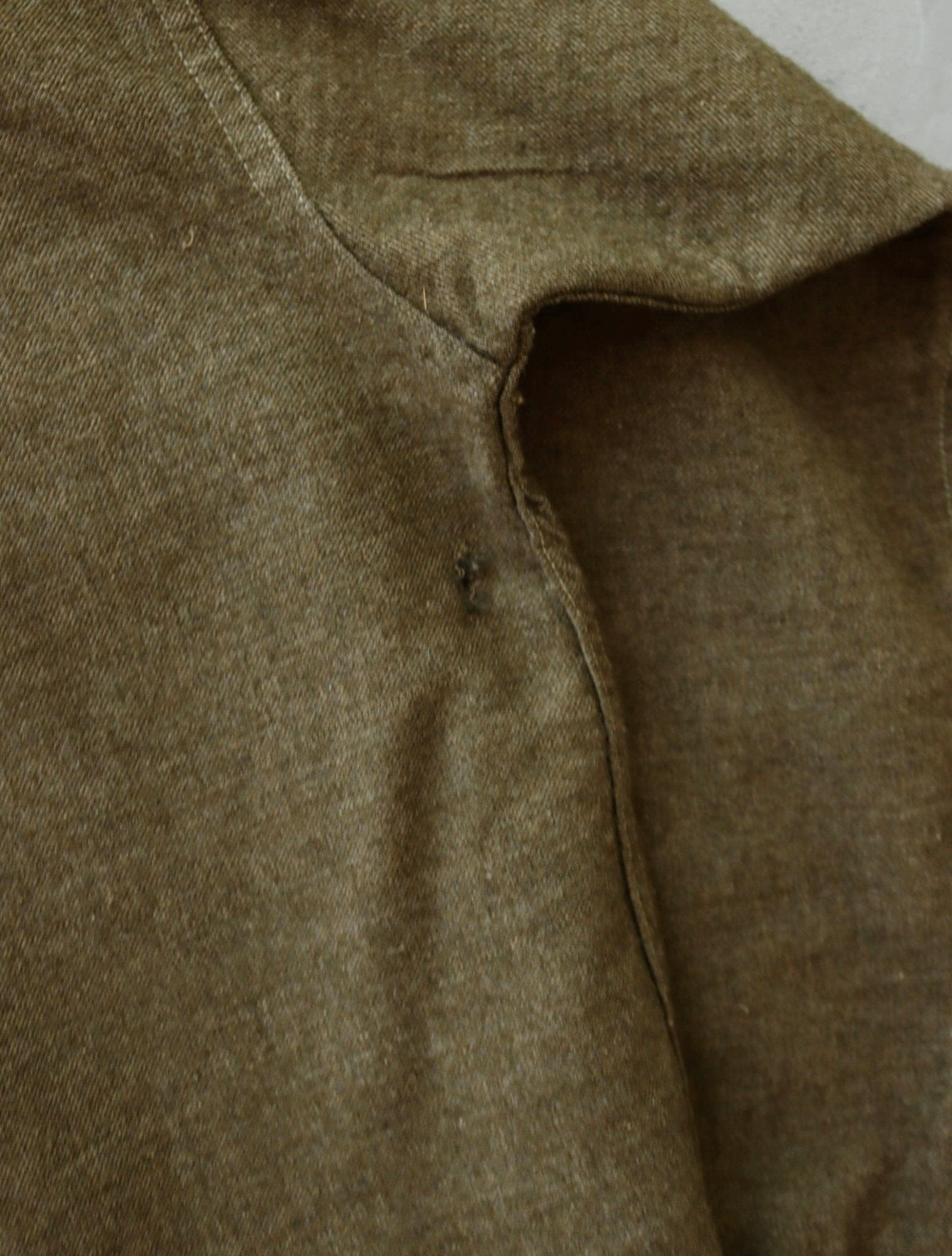 1920S WW1 MILITARY CHINSTRAP PULLOVER SHIRT - TWO FOLD