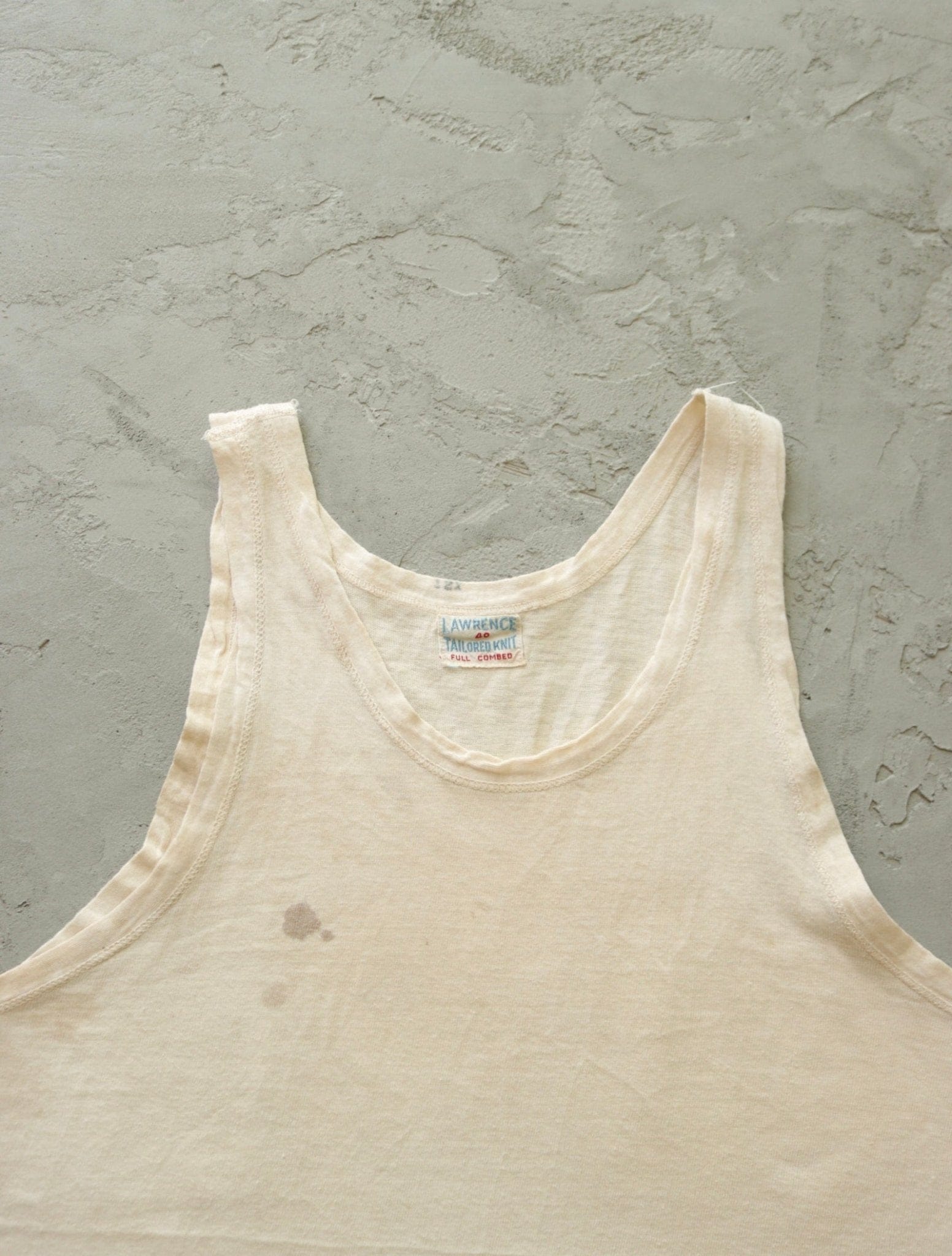 1930S LAWRENCE TANK TOP - TWO FOLD