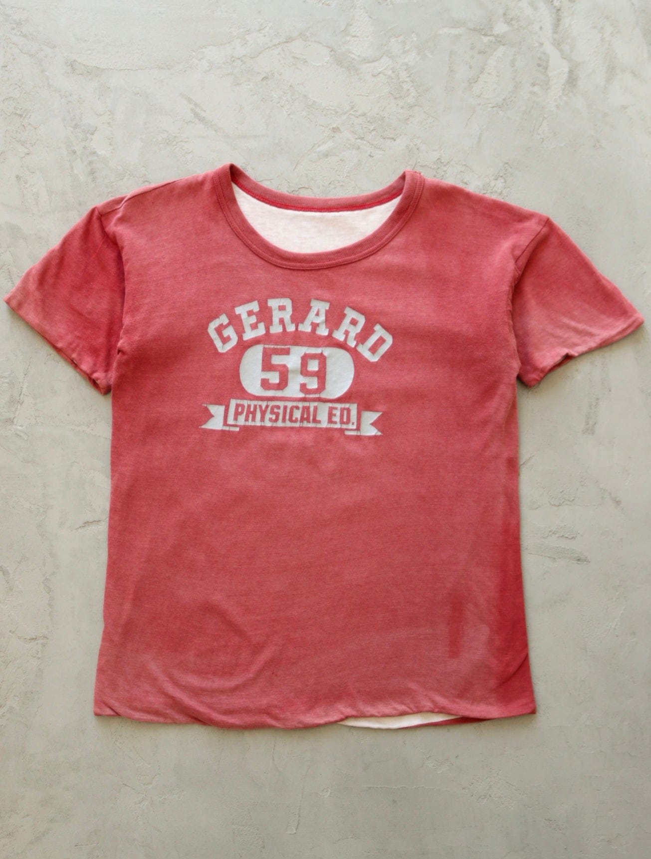 1960S SUN FADED TWO-PLY REVERSIBLE TEE - TWO FOLD