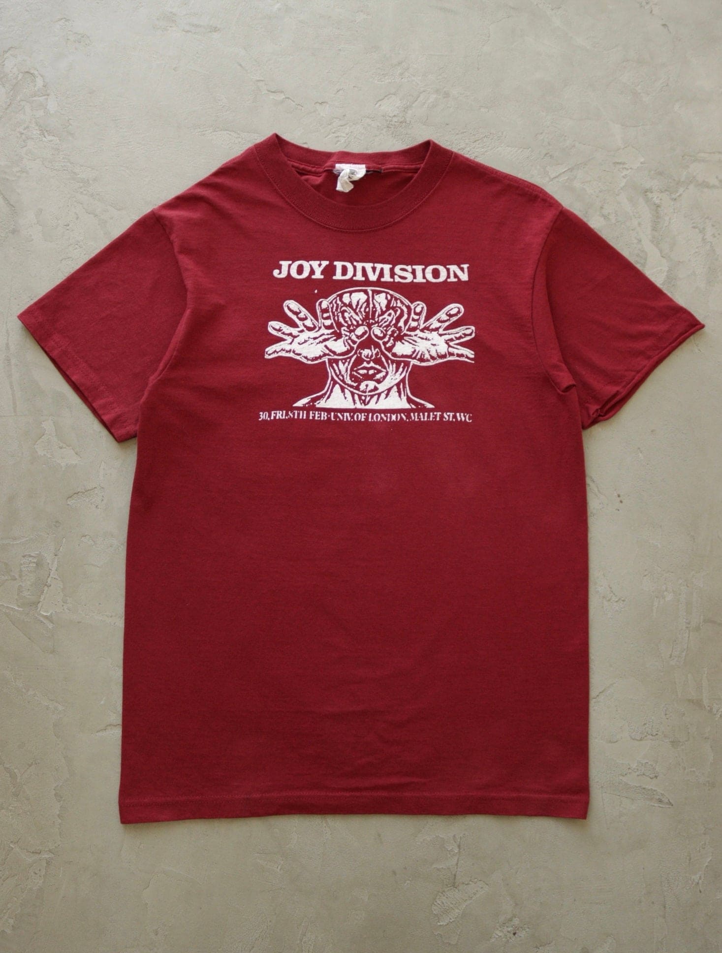 1980S BOOTLEG JOY DIVISION TEE - TWO FOLD