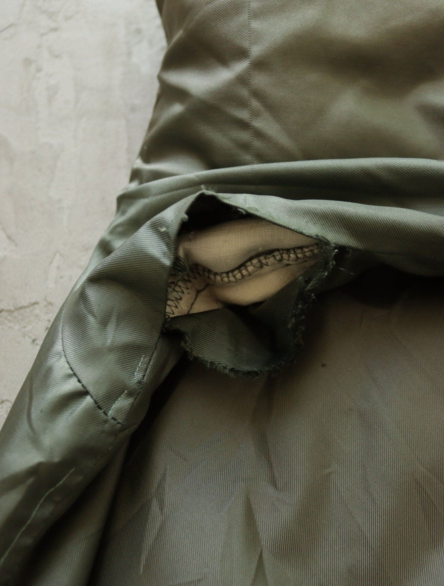 1980S CWU DISTRESSED FLIGHT BOMBER JACKET - TWO FOLD