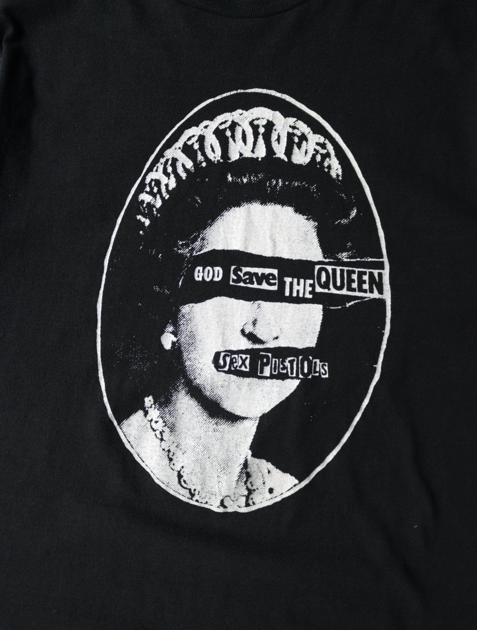 1980S GOD SAVE THE QUEEN TEE - TWO FOLD