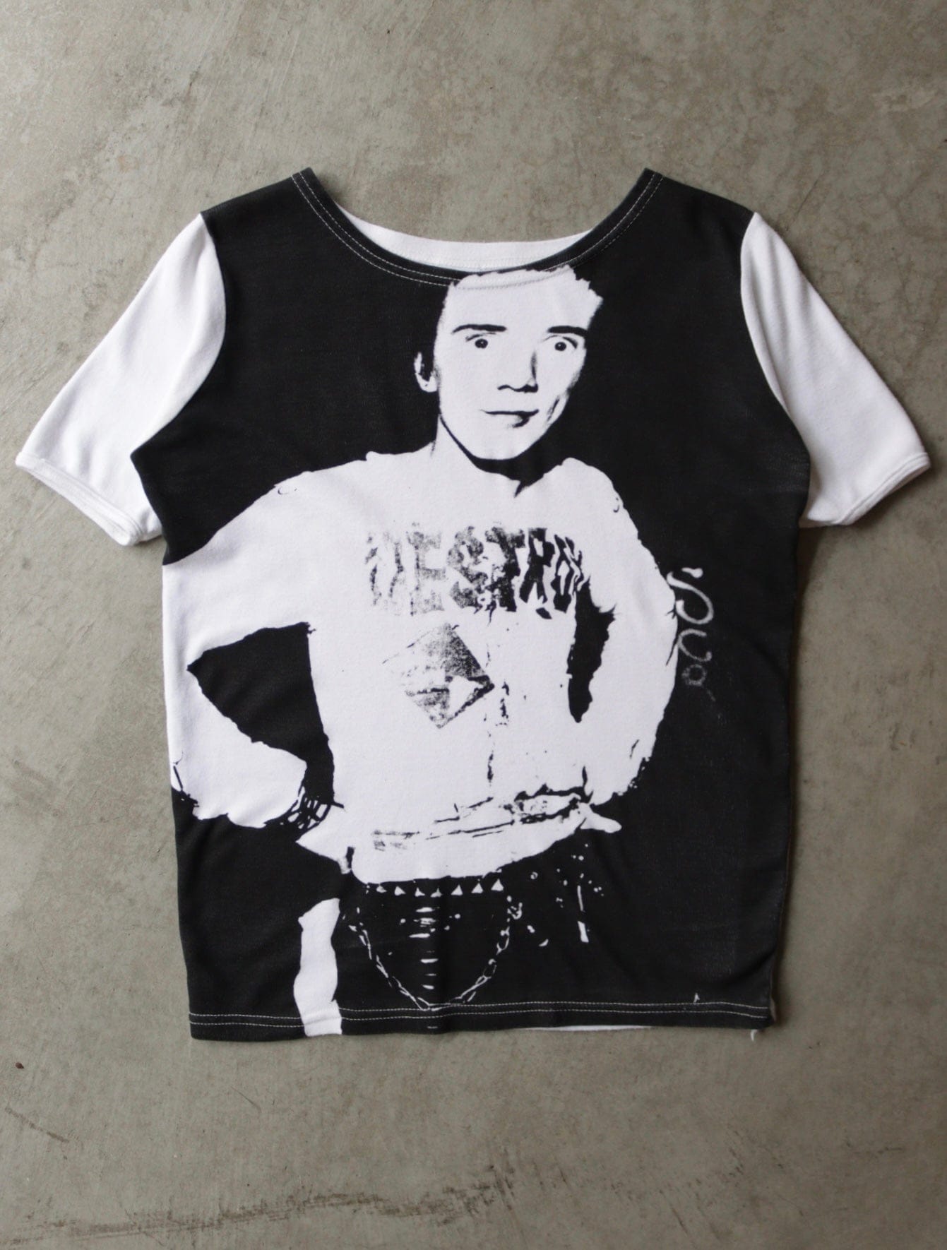 1980S JOHNNY ROTTEN TEE - TWO FOLD