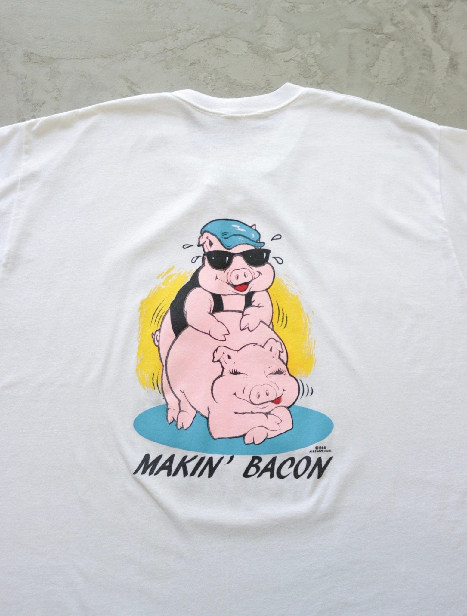 1980S MAKIN BACON TEE - TWO FOLD