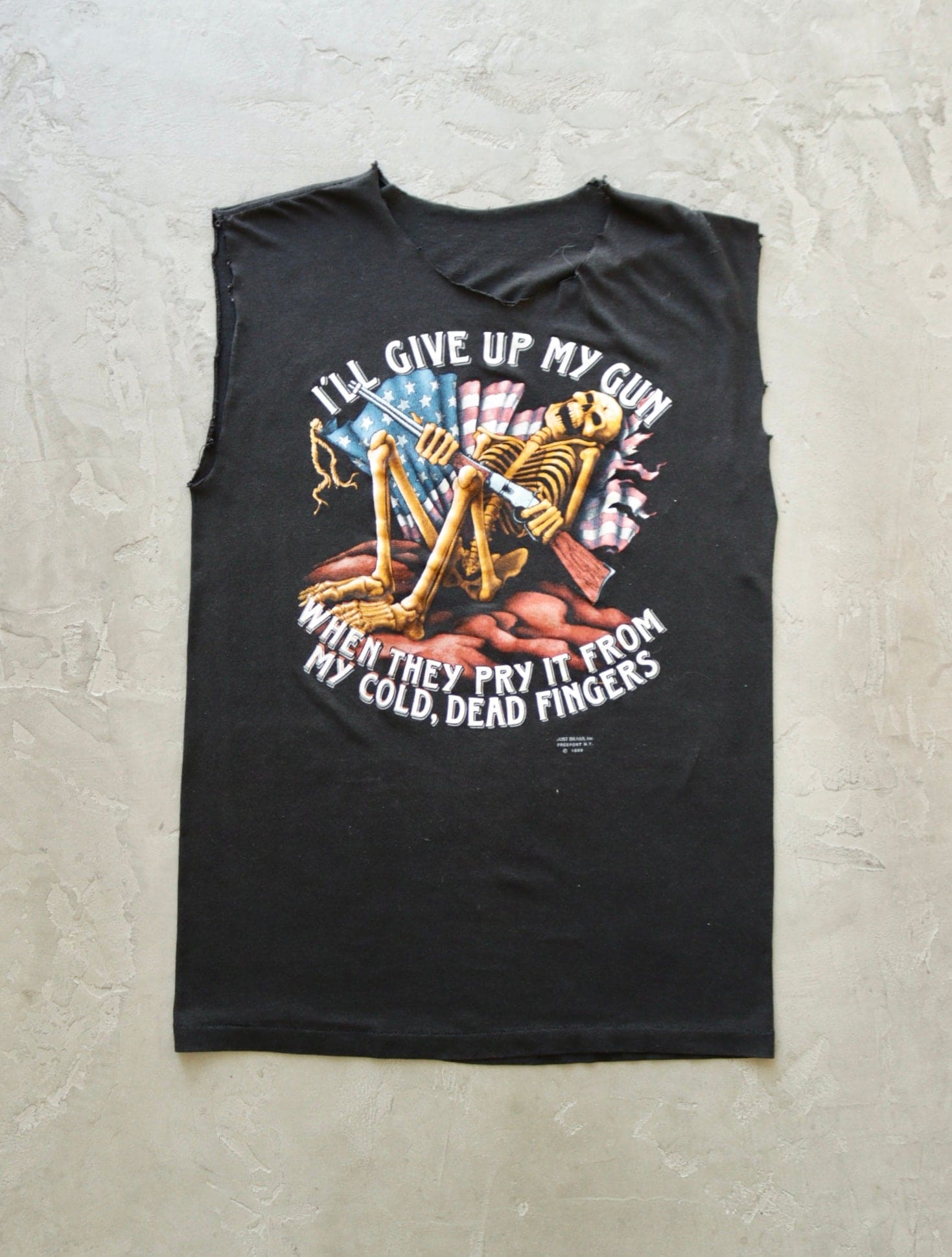 1980S MY COLD DEAD FINGERS TANK TOP - TWO FOLD