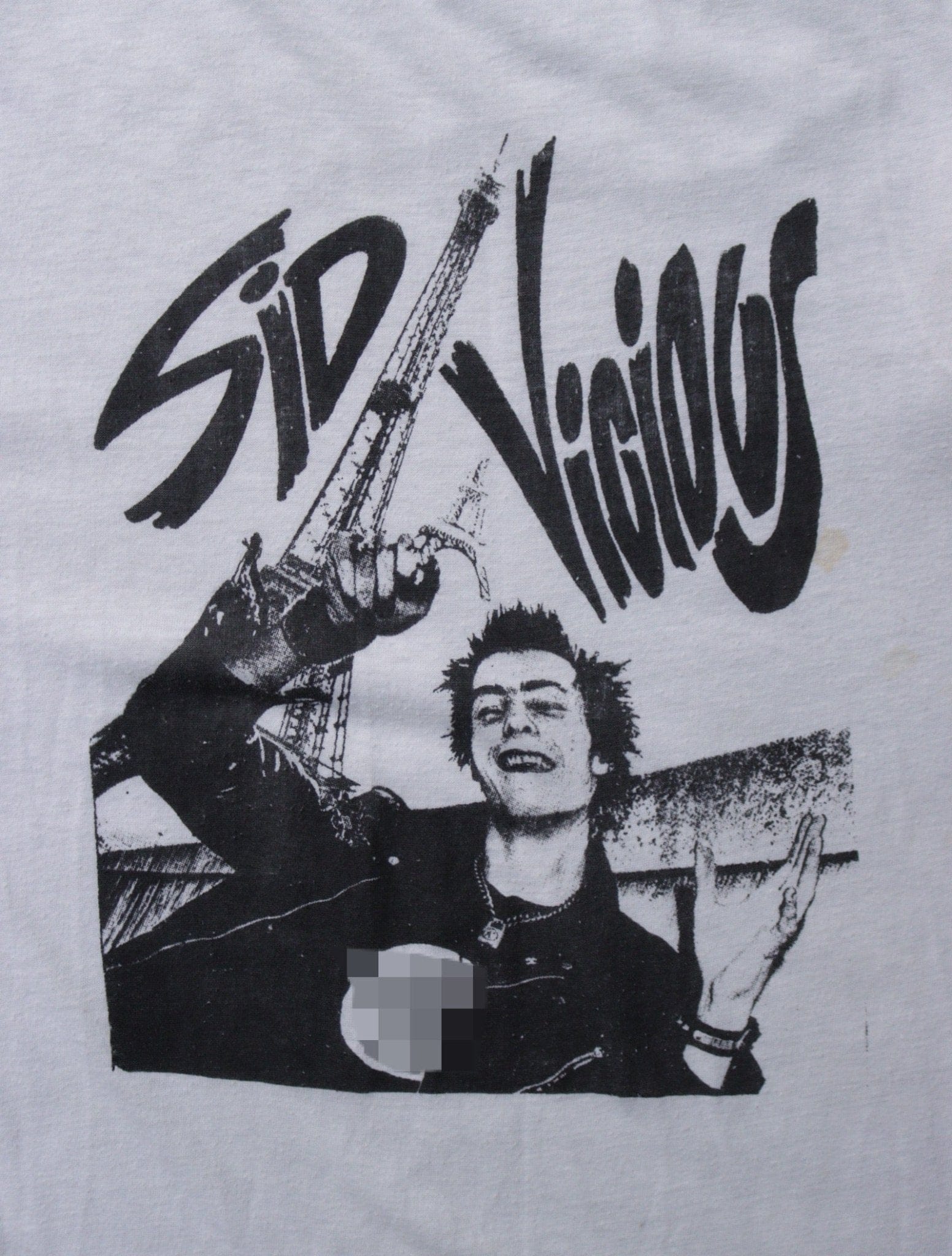 1980S SID VICIOUS FRANCE PUNK TEE - TWO FOLD