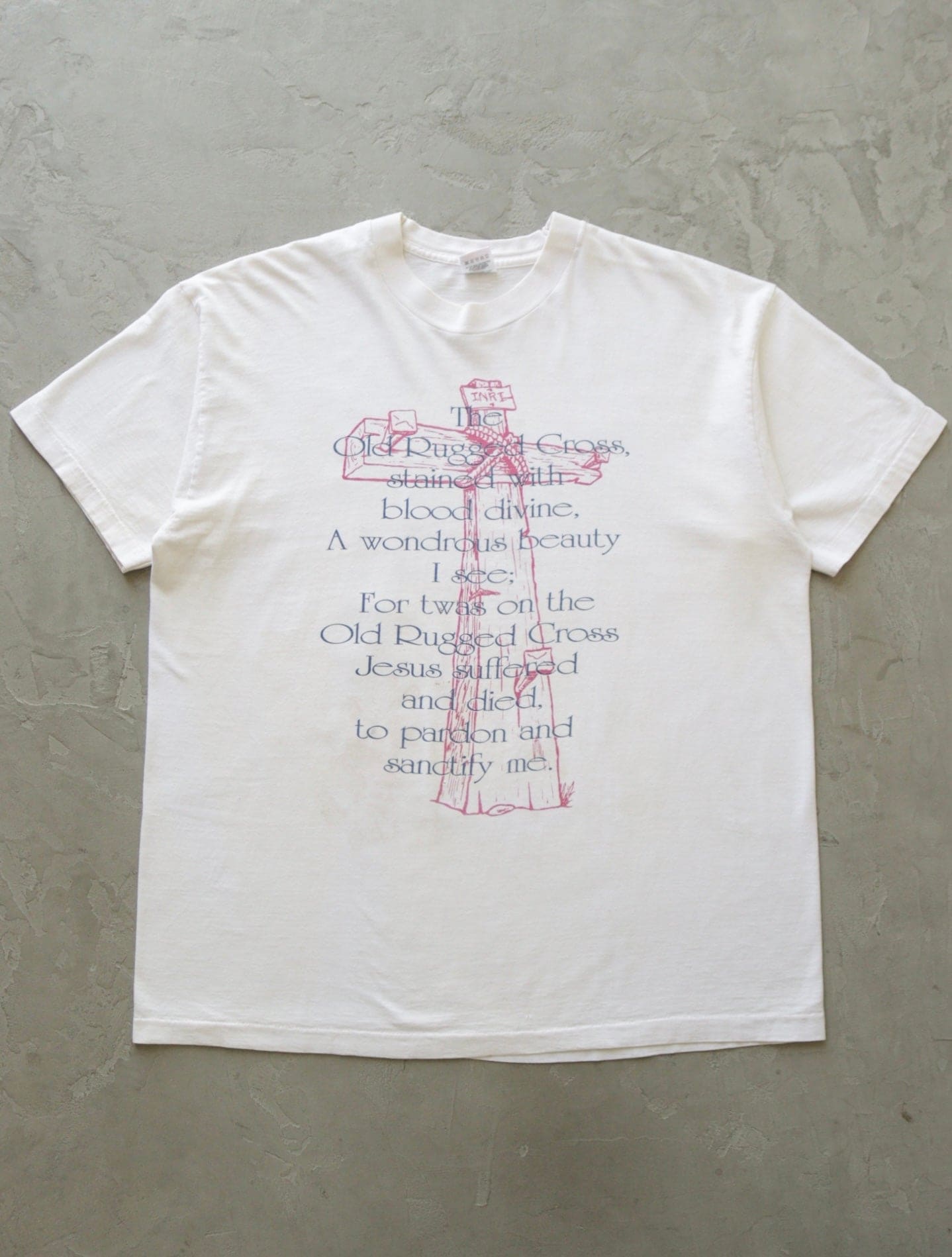 1980S THE OLD RUGGED CROSS TEE - TWO FOLD
