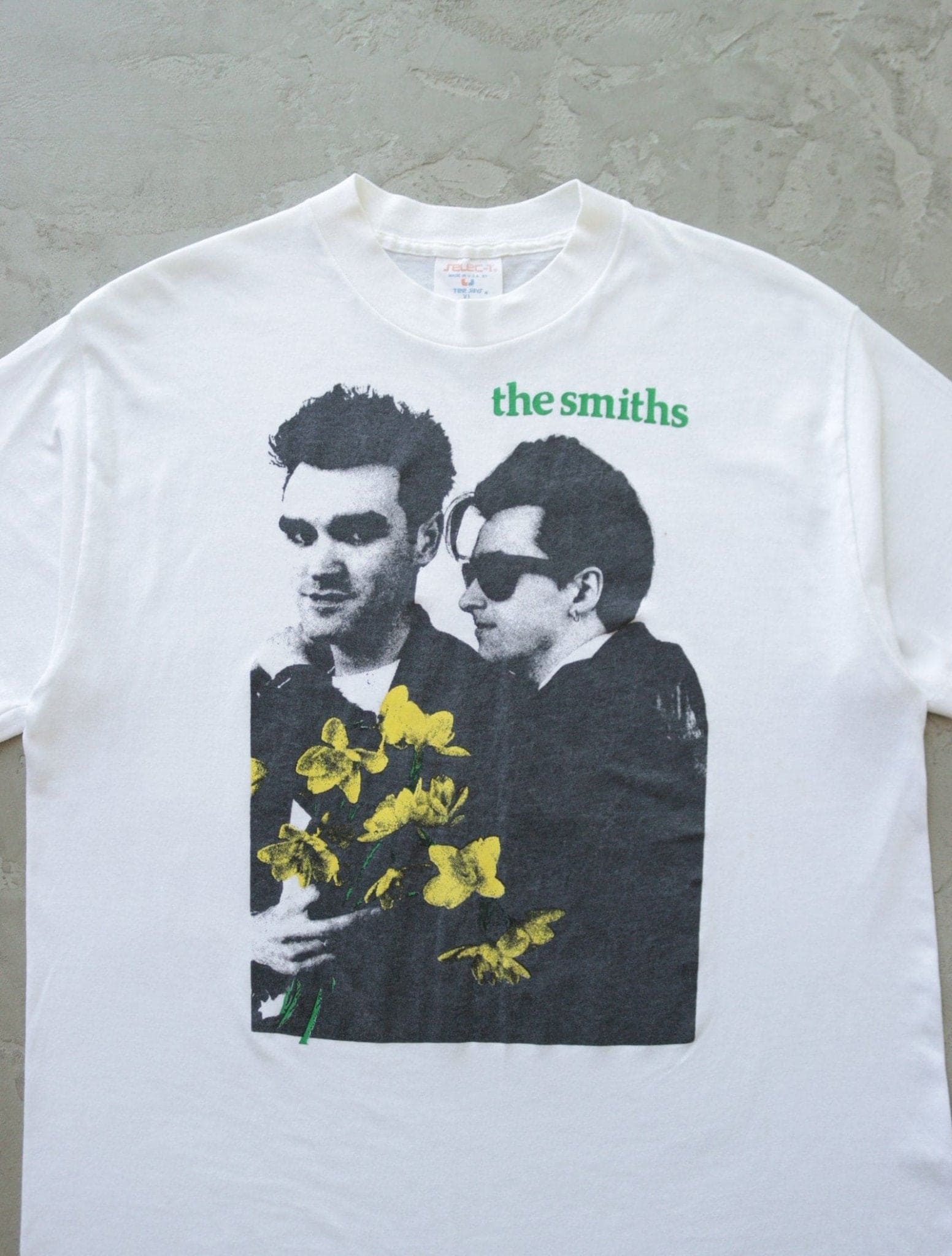 1980S THE SMITHS BAND TEE - TWO FOLD