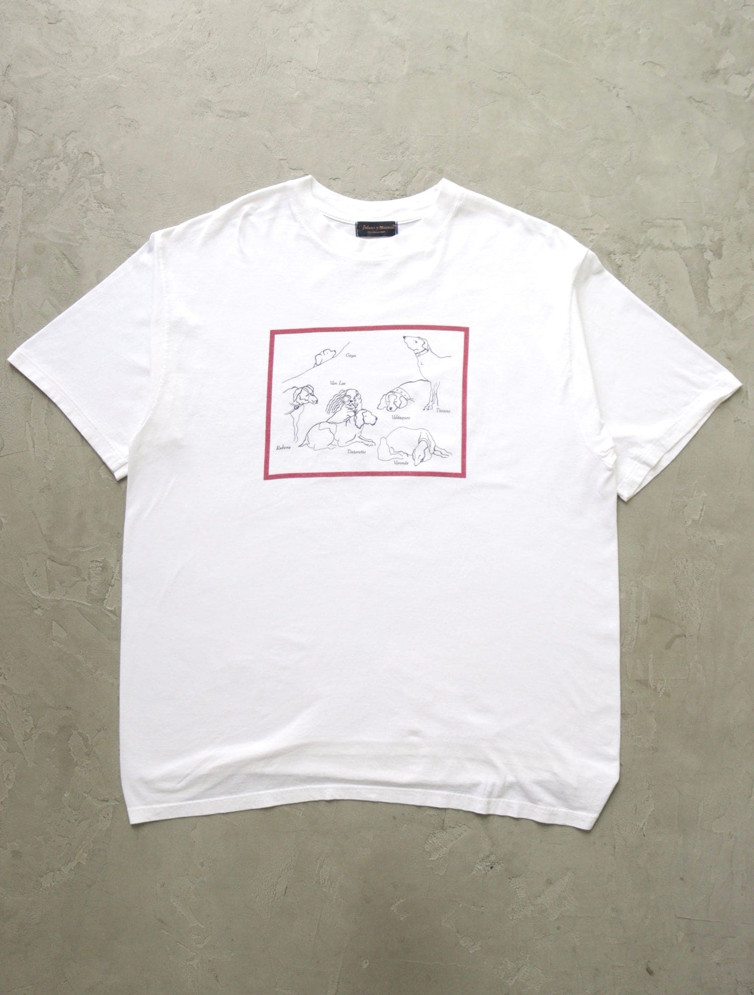 1990S ARTIST DOG TEE - TWO FOLD