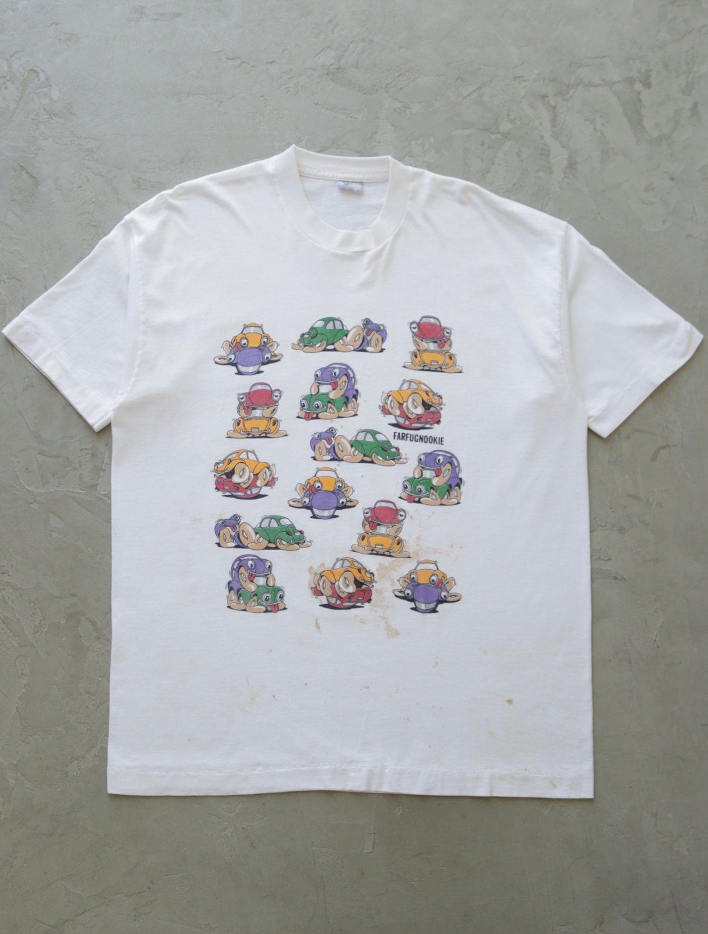 1990S CAR POSITIONS TEE - TWO FOLD