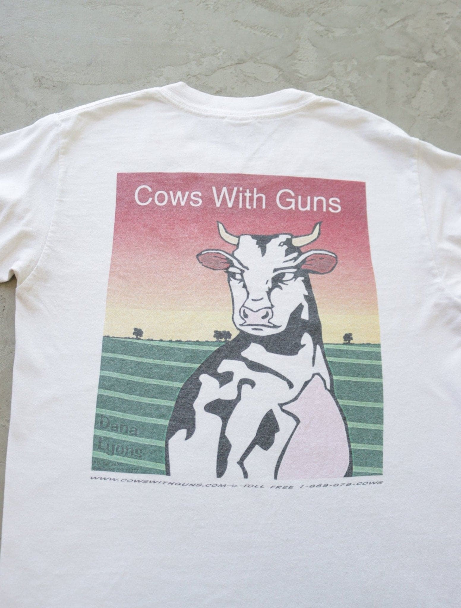 1990S COWS WITH GUNS L/S TEE - TWO FOLD