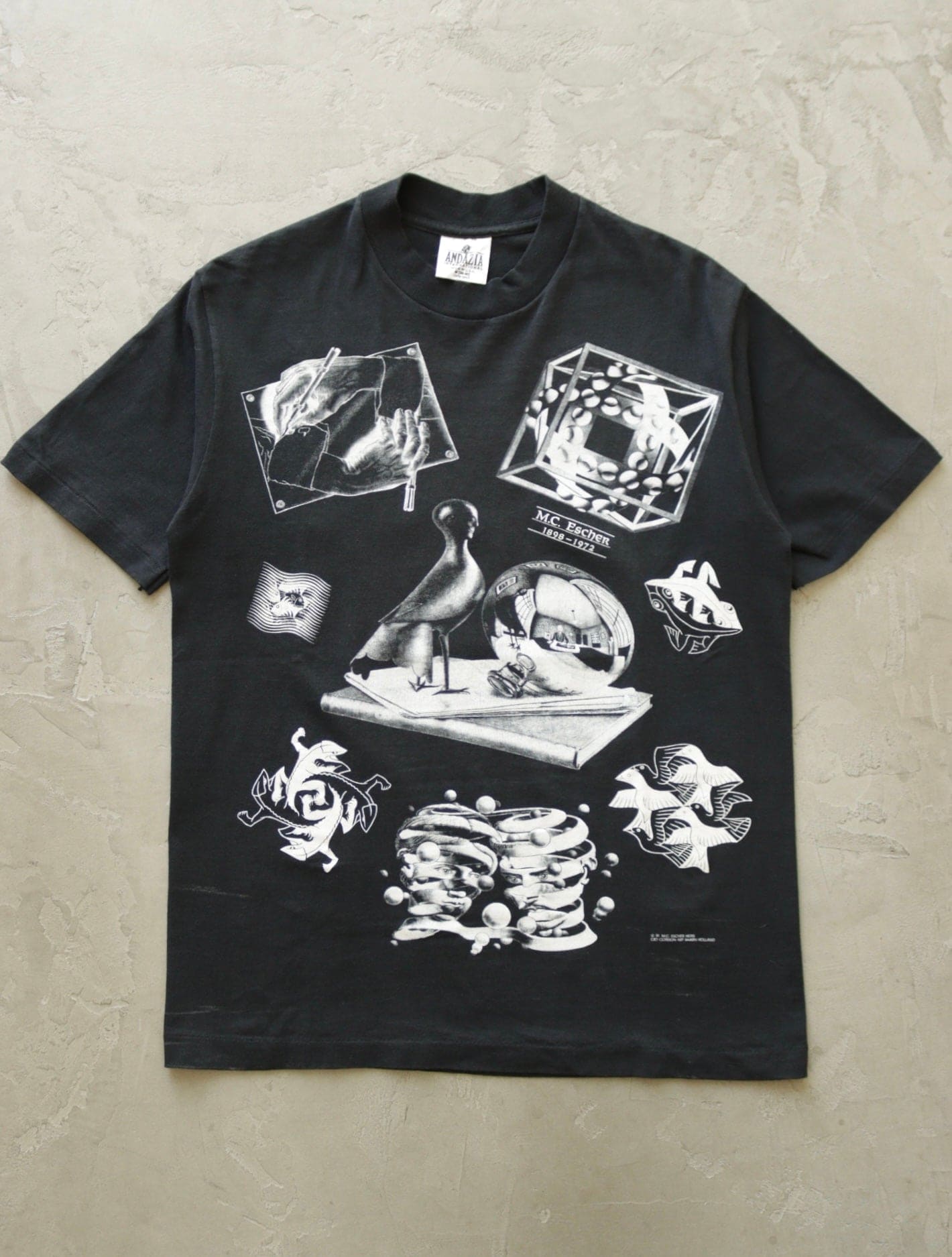 1990S M.C. ESCHER TEE - TWO FOLD
