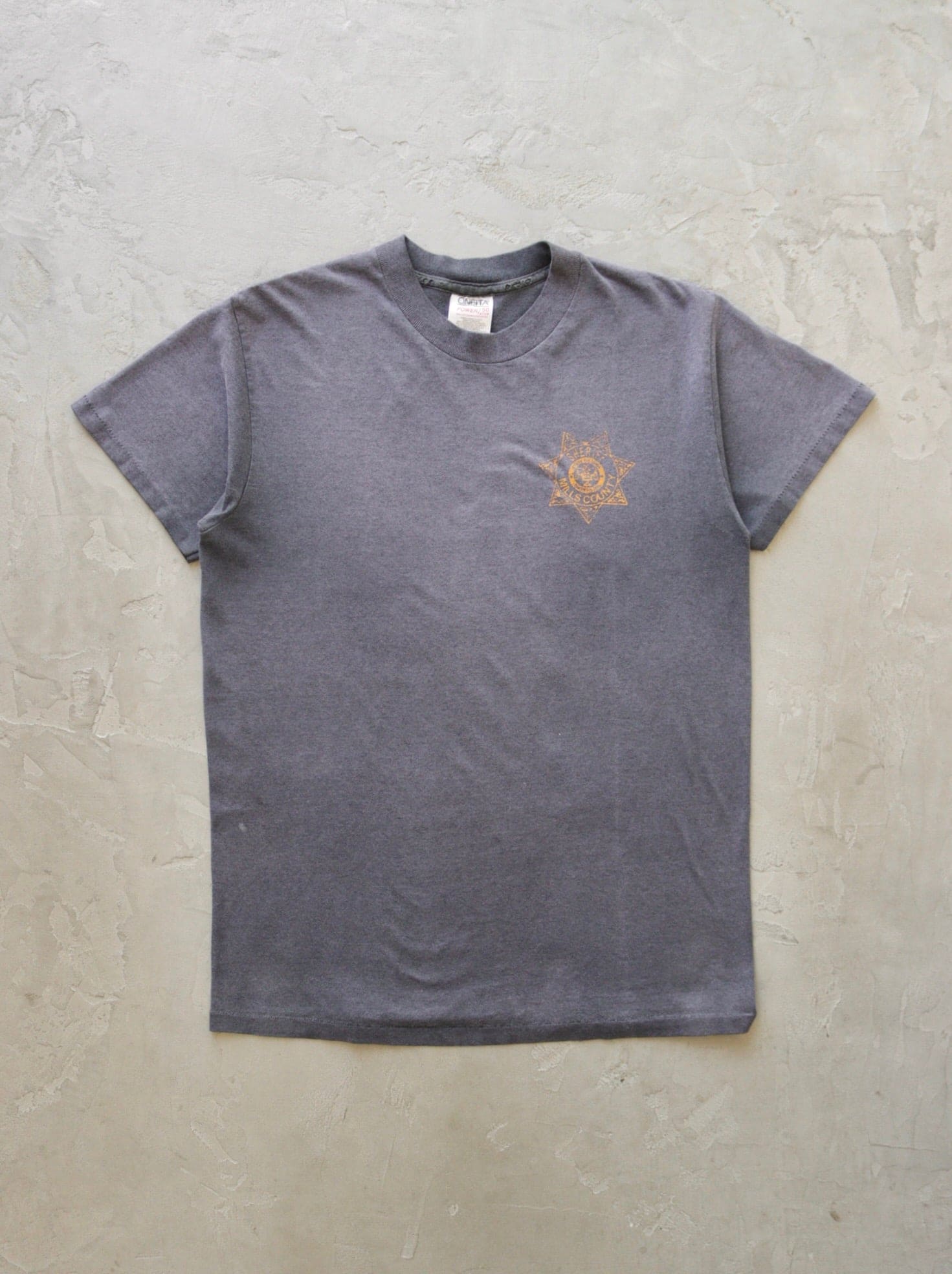 1990S MILL COUNTY SHERIFF TEE - TWO FOLD