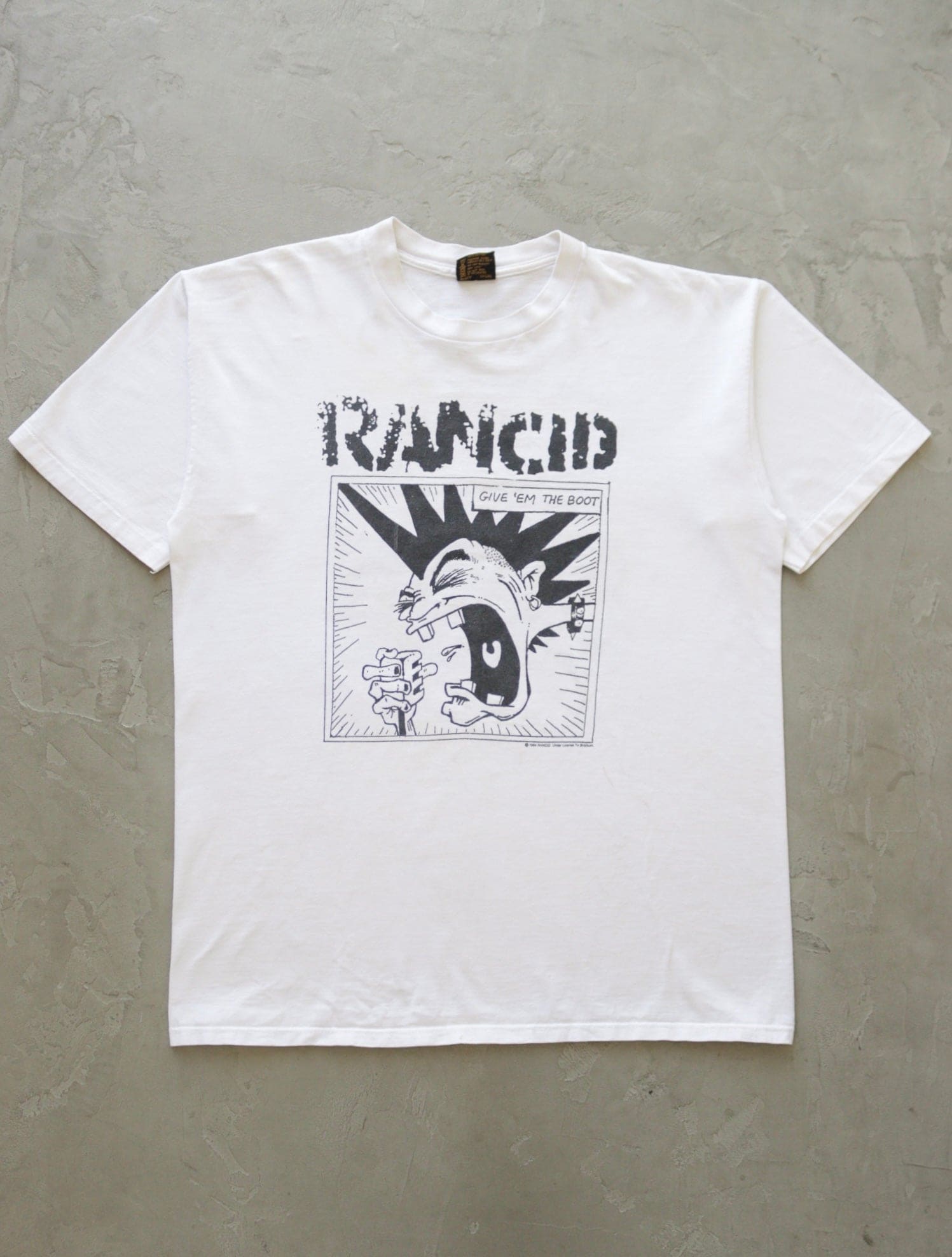 1990S RANCID BAND TEE - TWO FOLD