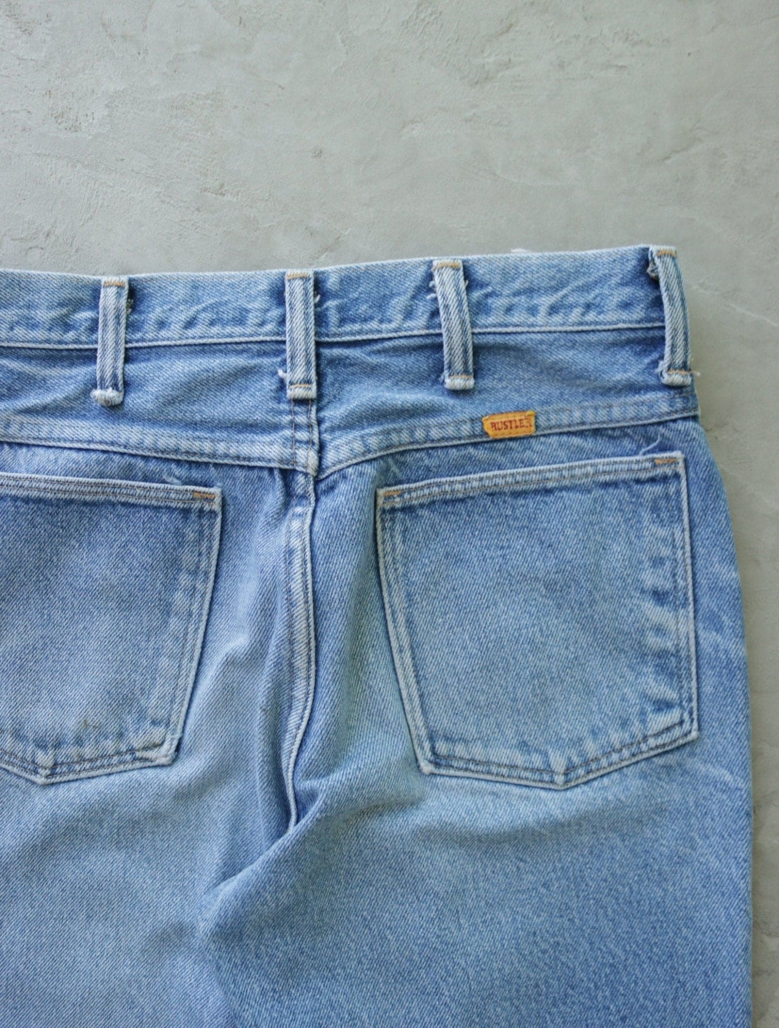 1990S RUSTLER DENIM PANTS - TWO FOLD