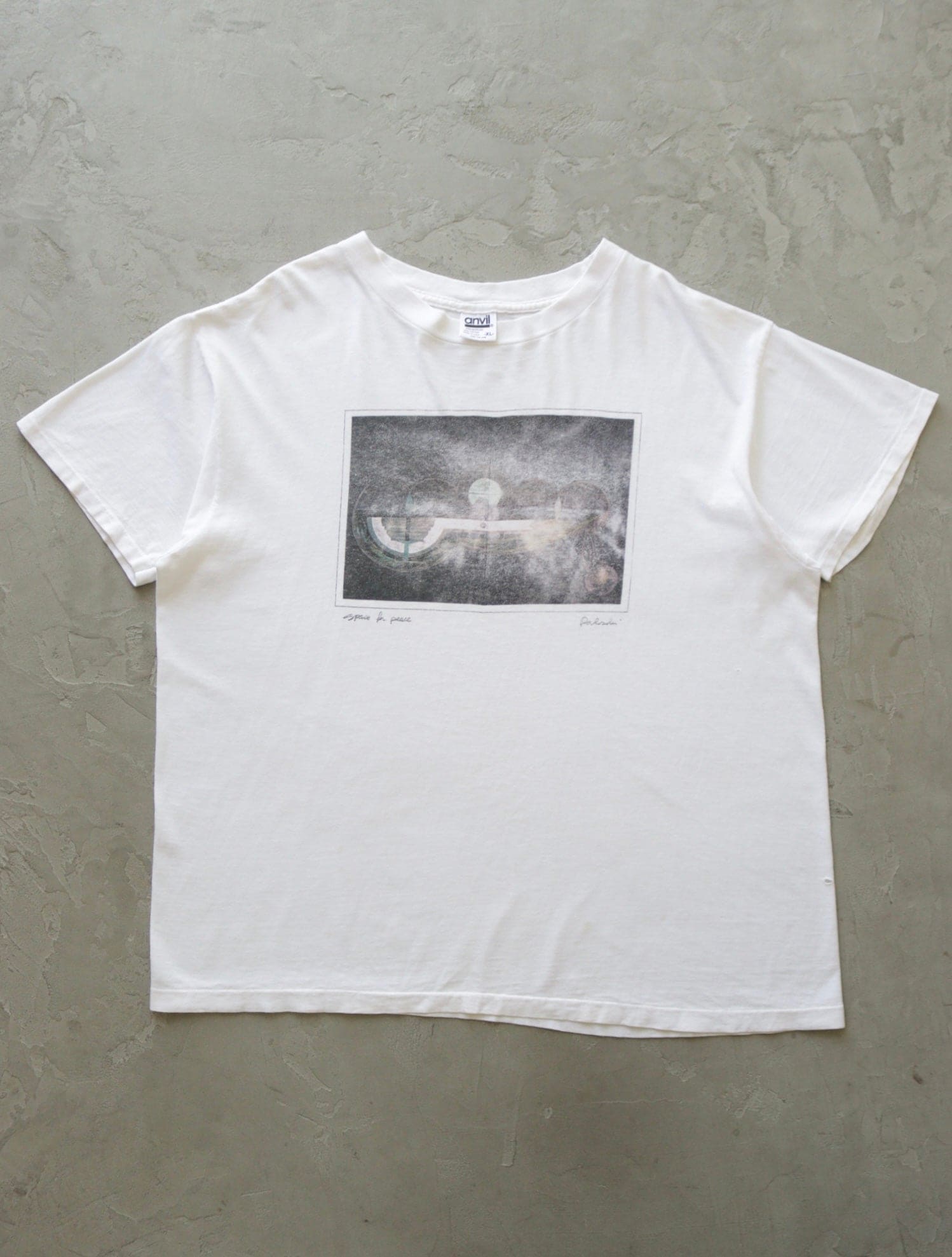 1990S SPACE FOR PEACE TEE - TWO FOLD