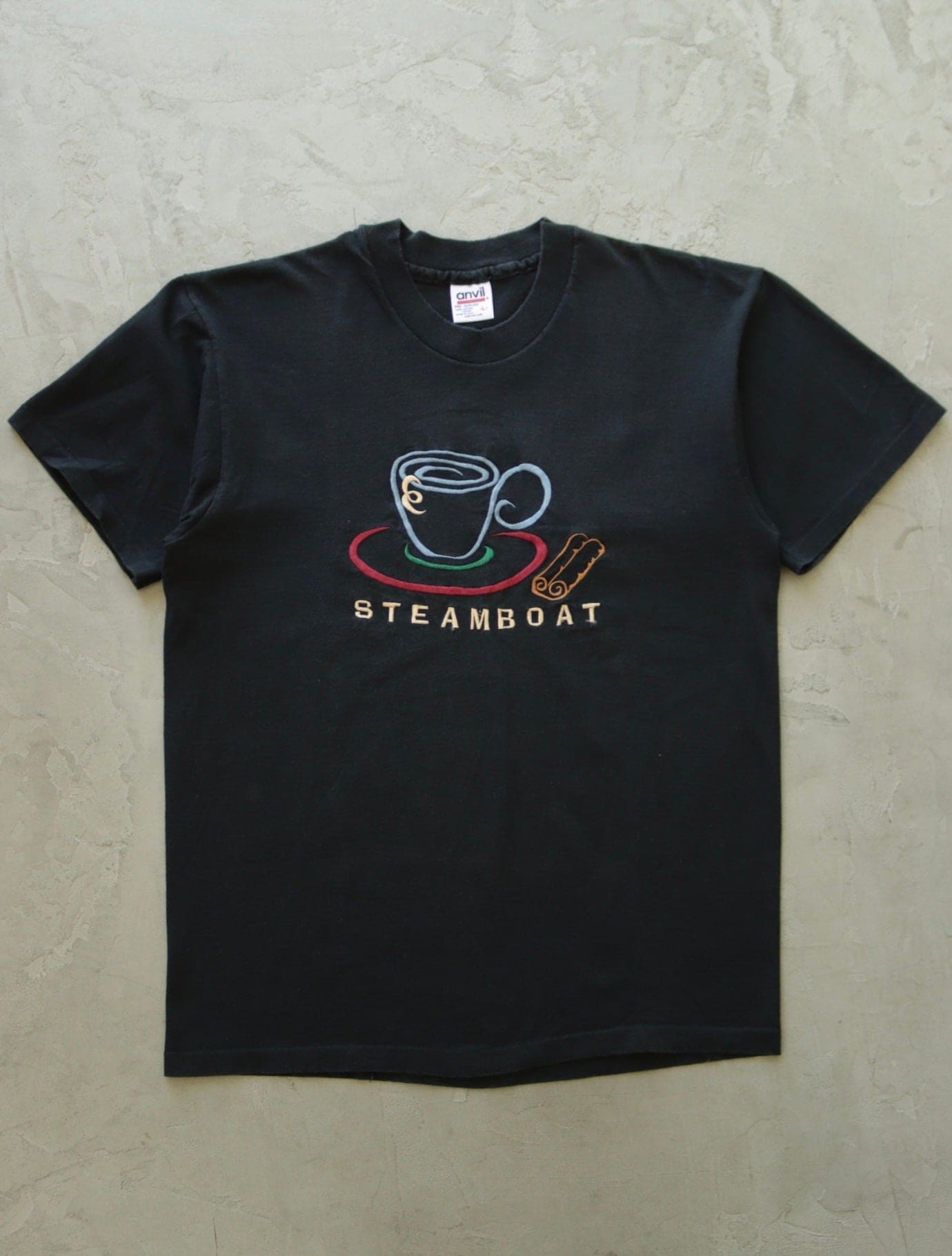 1990S STEAMBOAT COFFEE TEE - TWO FOLD