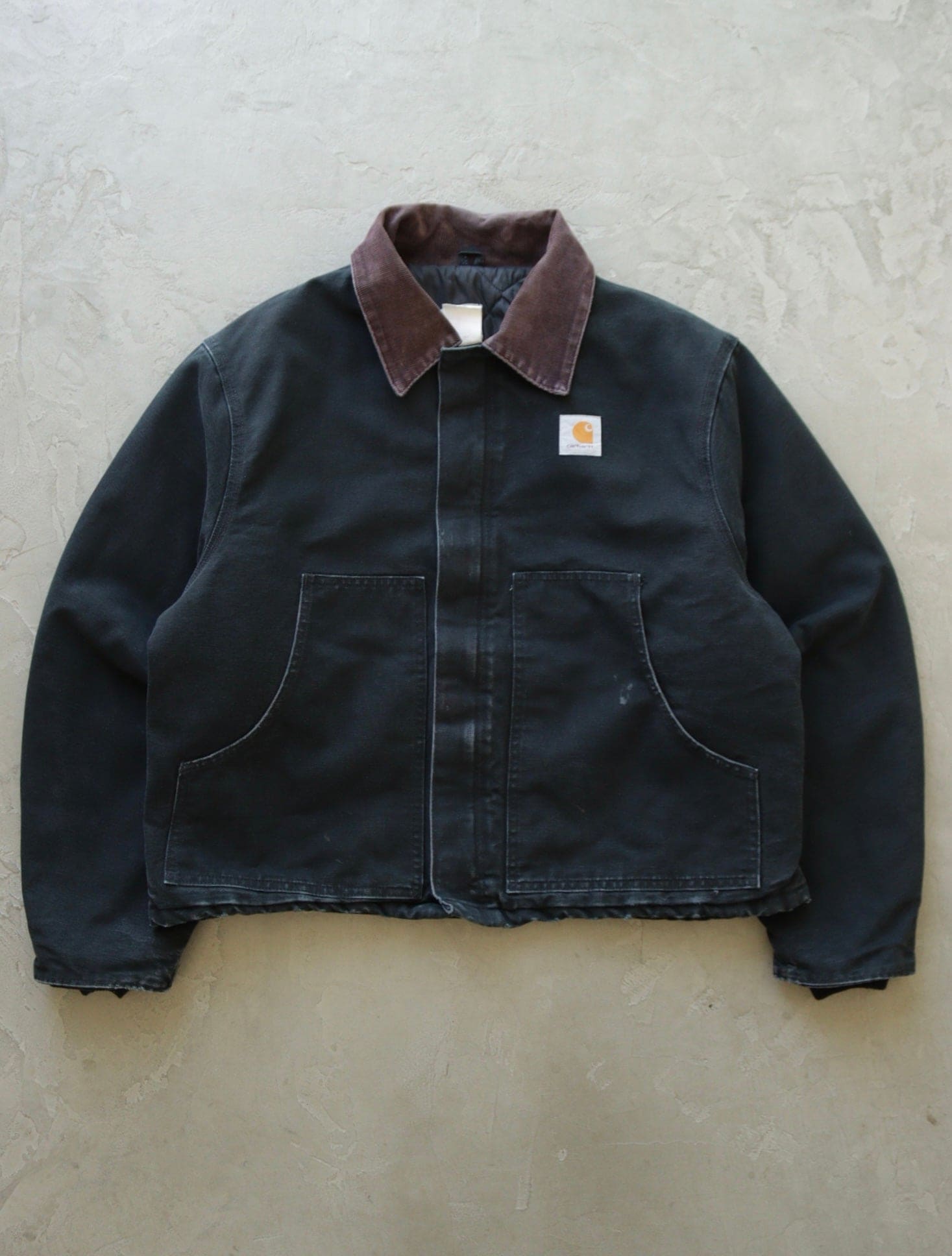 Vintage Carhartt Detroit Work Jacket Size XL 80s Sun Faded 