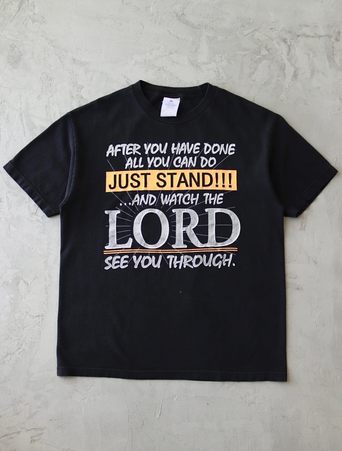 1990S WATCH THE LORD TEE - TWO FOLD