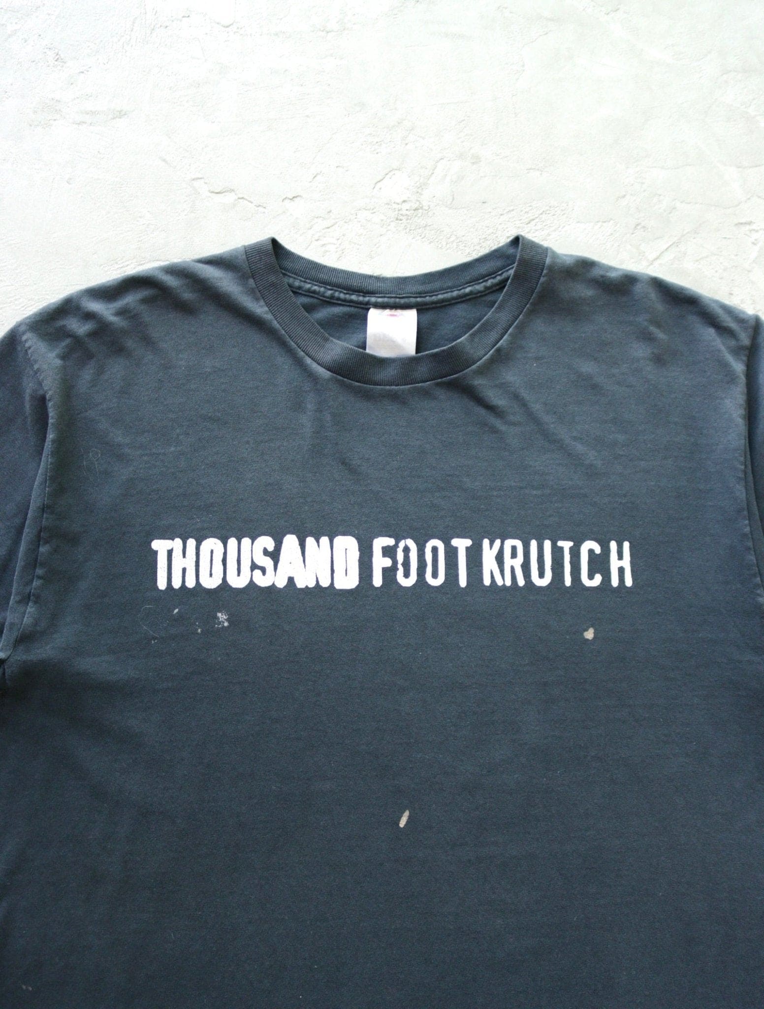 2000S FADED THOUSAND FOOT KRUTCH BAND TEE - TWO FOLD