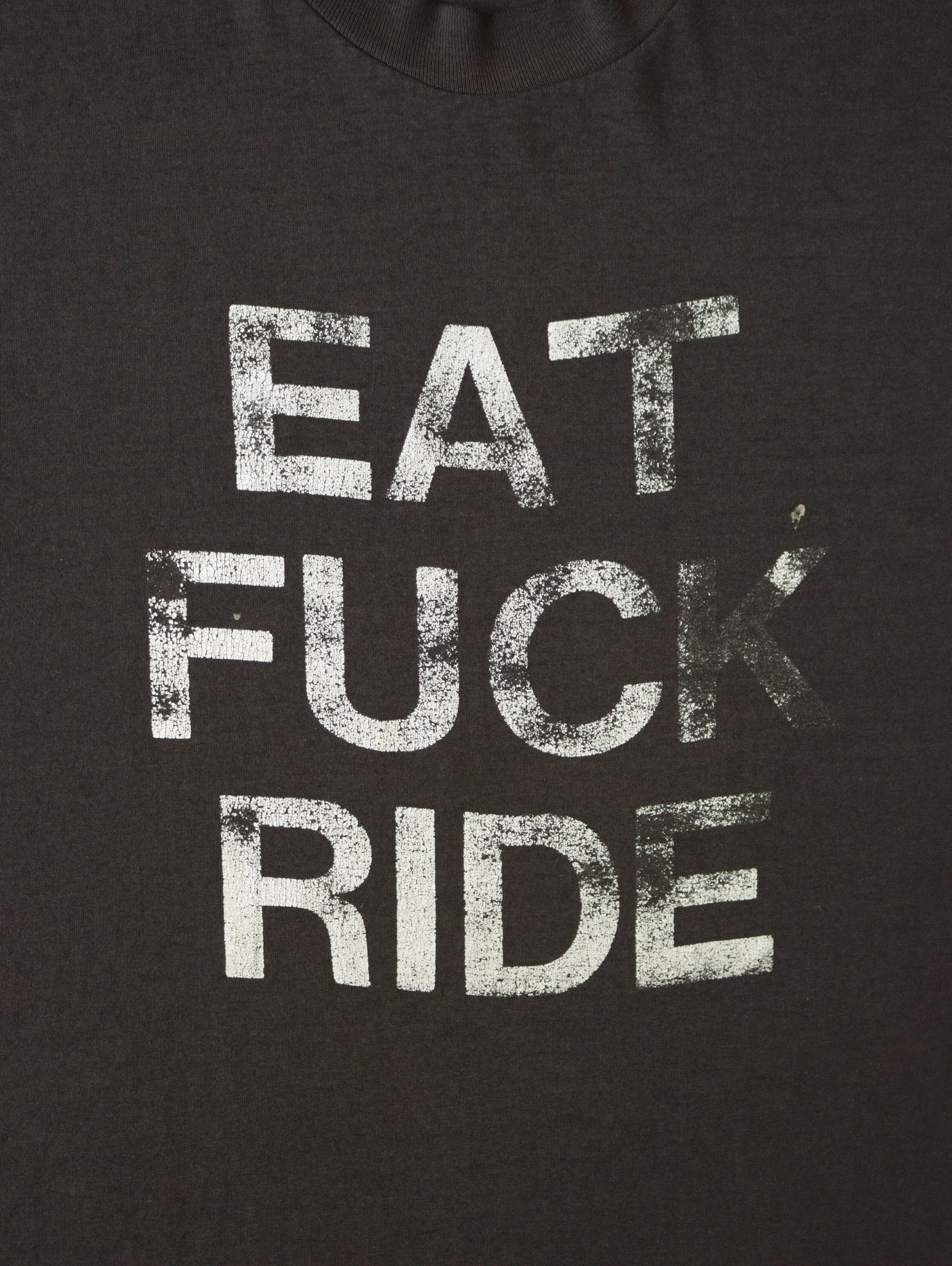 1980S EAT FUCK RIDE TEE - L