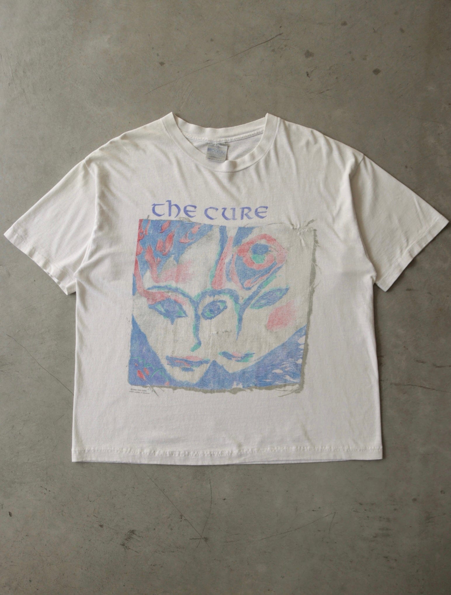 1980S THE CURE LOVESONG BOXY TEE