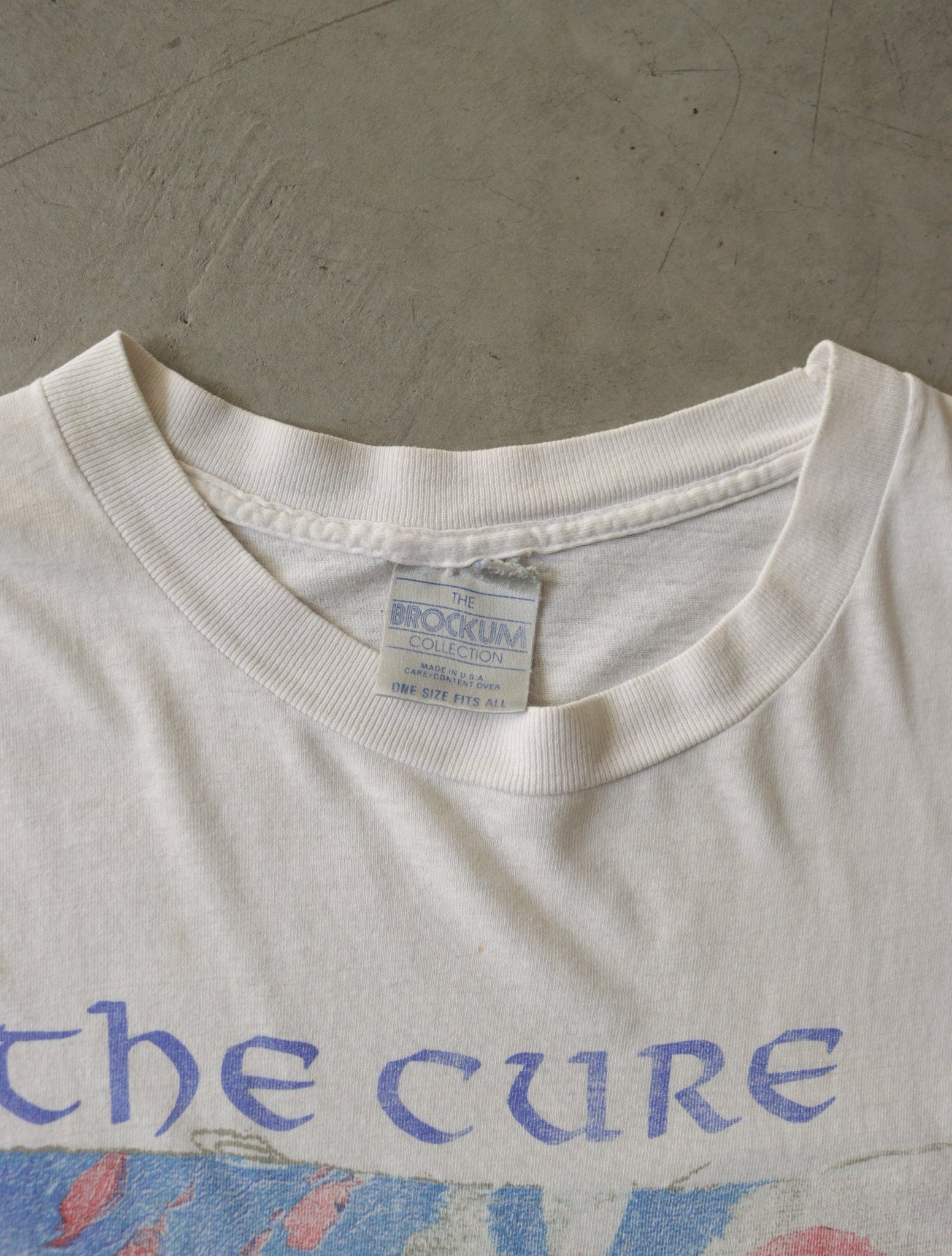 1980S THE CURE LOVESONG BOXY TEE