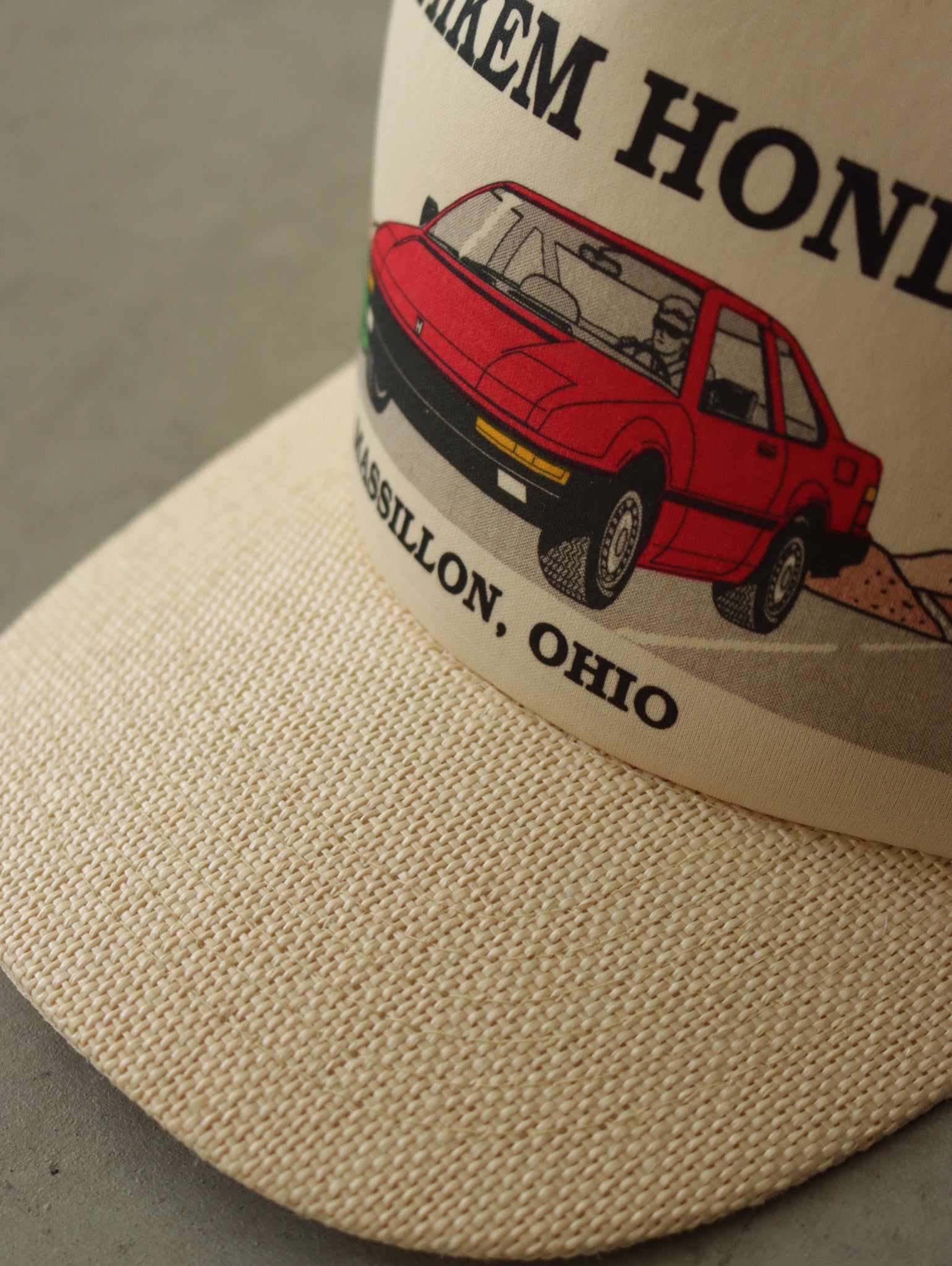 1980S 'WAIKEM HONDA' TRUCKER HAT - OS