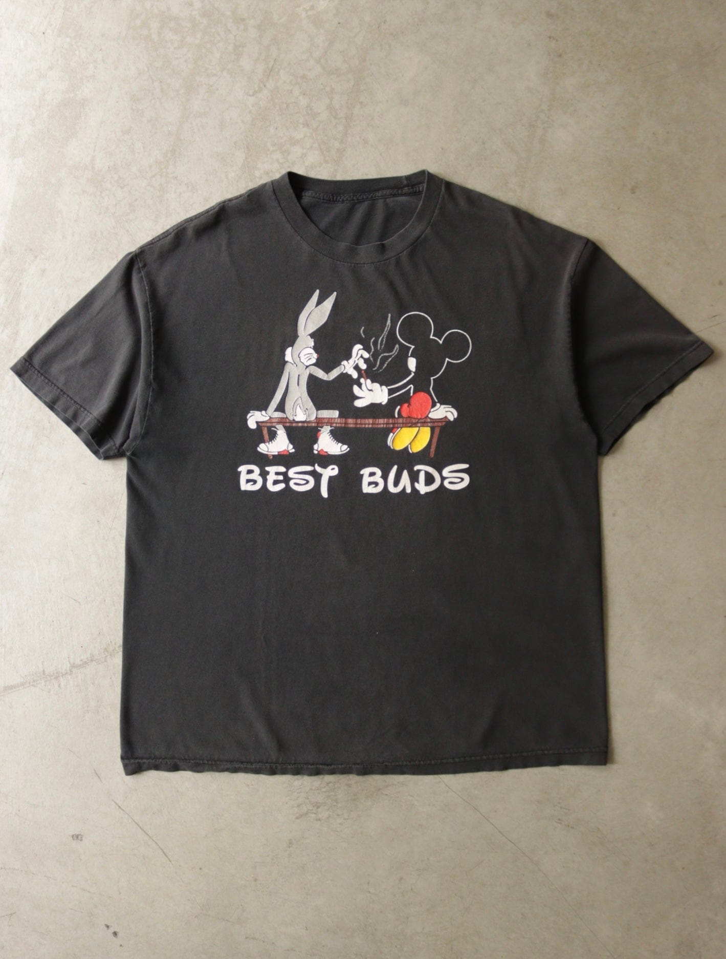 1990S BEST BUDS FADED TEE