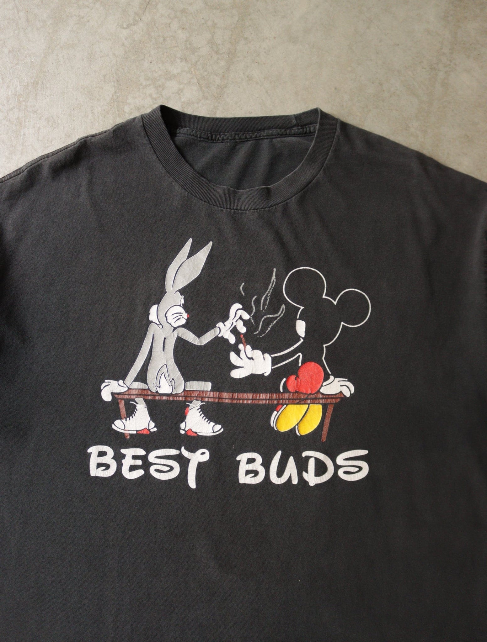 1990S BEST BUDS FADED TEE