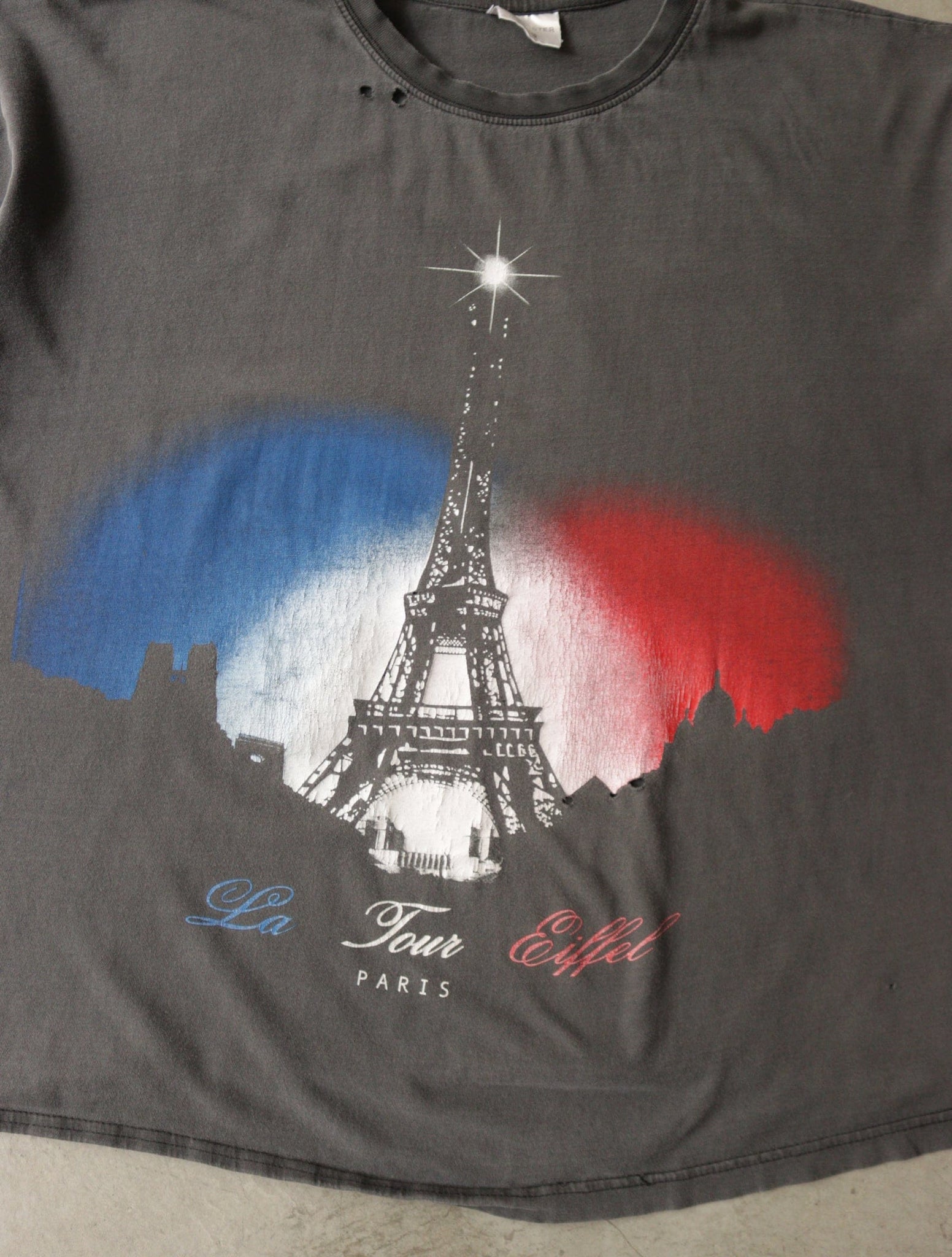 1990S FADED BOXY PARIS TEE