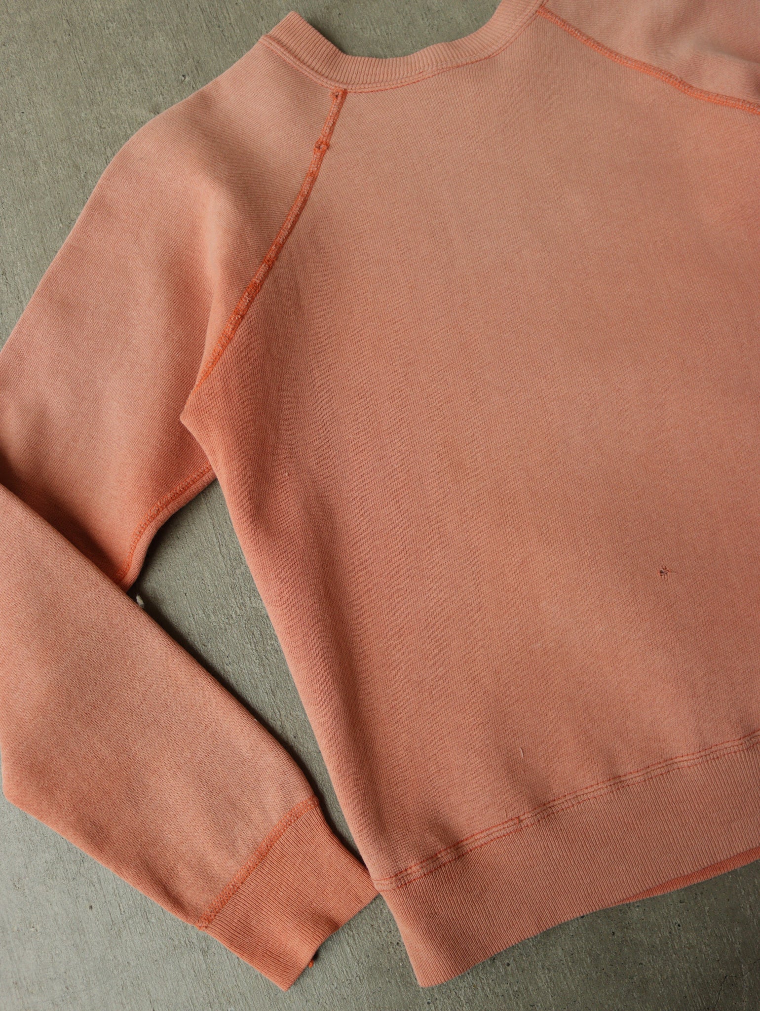 1969 メイヨー スプルース スヌーピー フェード オレンジ スウェットシャツ - XS