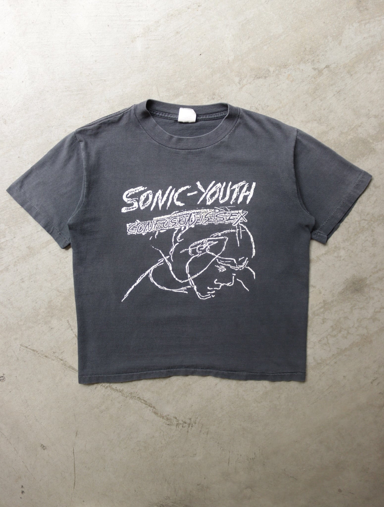 1990S SONIC YOUTH CONFUSION IS SEX BAND TEE